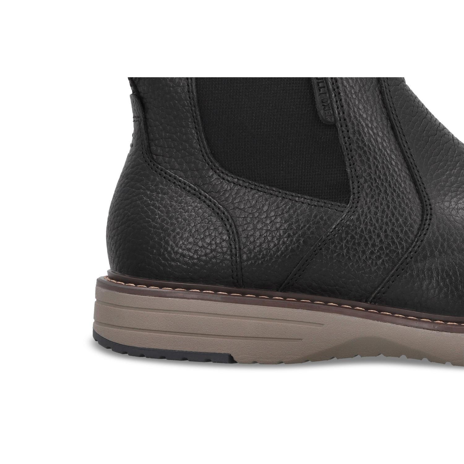 BULLBOXER BOTINES HOMBRE CHELSEA CUERO LARGS-6-31 NEGRO-3