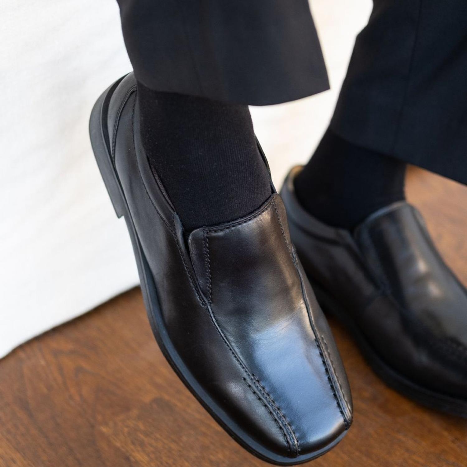 ZAPATOS HOMBRE CUERO SLIP-ON 24 FLEX TWISTER-3-72-4