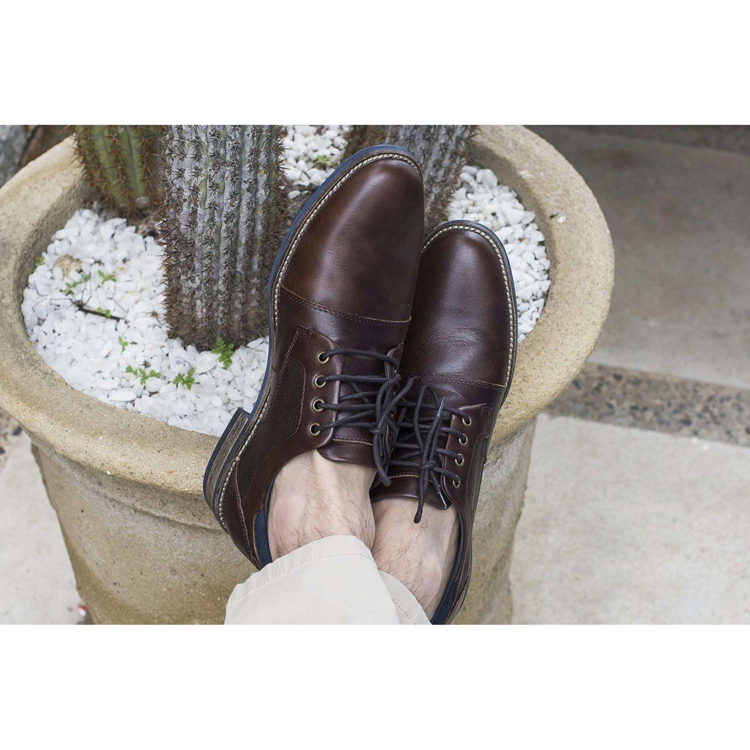 Zapatos Hombre Cuero Denizen-0-01-Cafe1-4