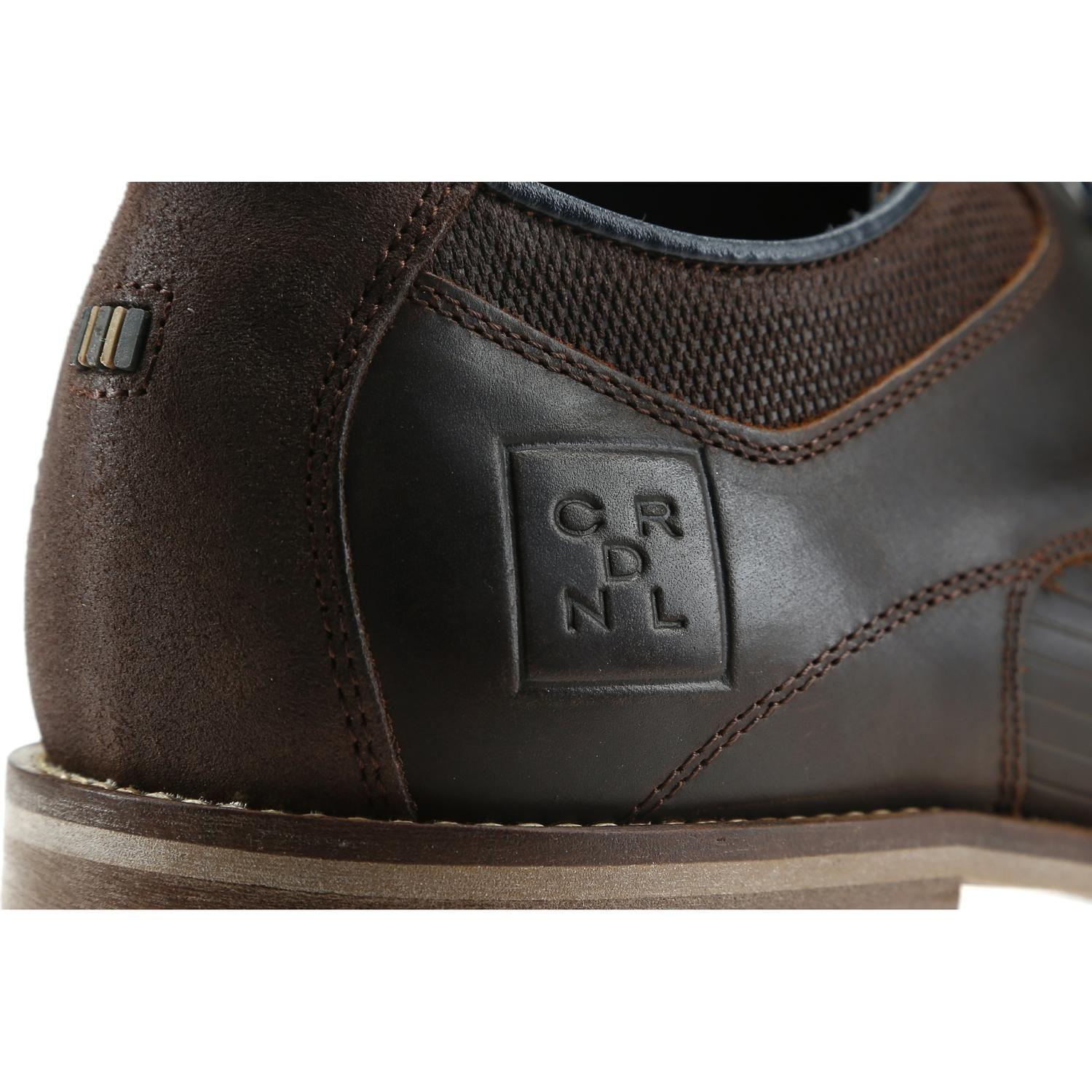 ZAPATOS HOMBRE CUERO KABOOM-0-84 CAFÉ-3