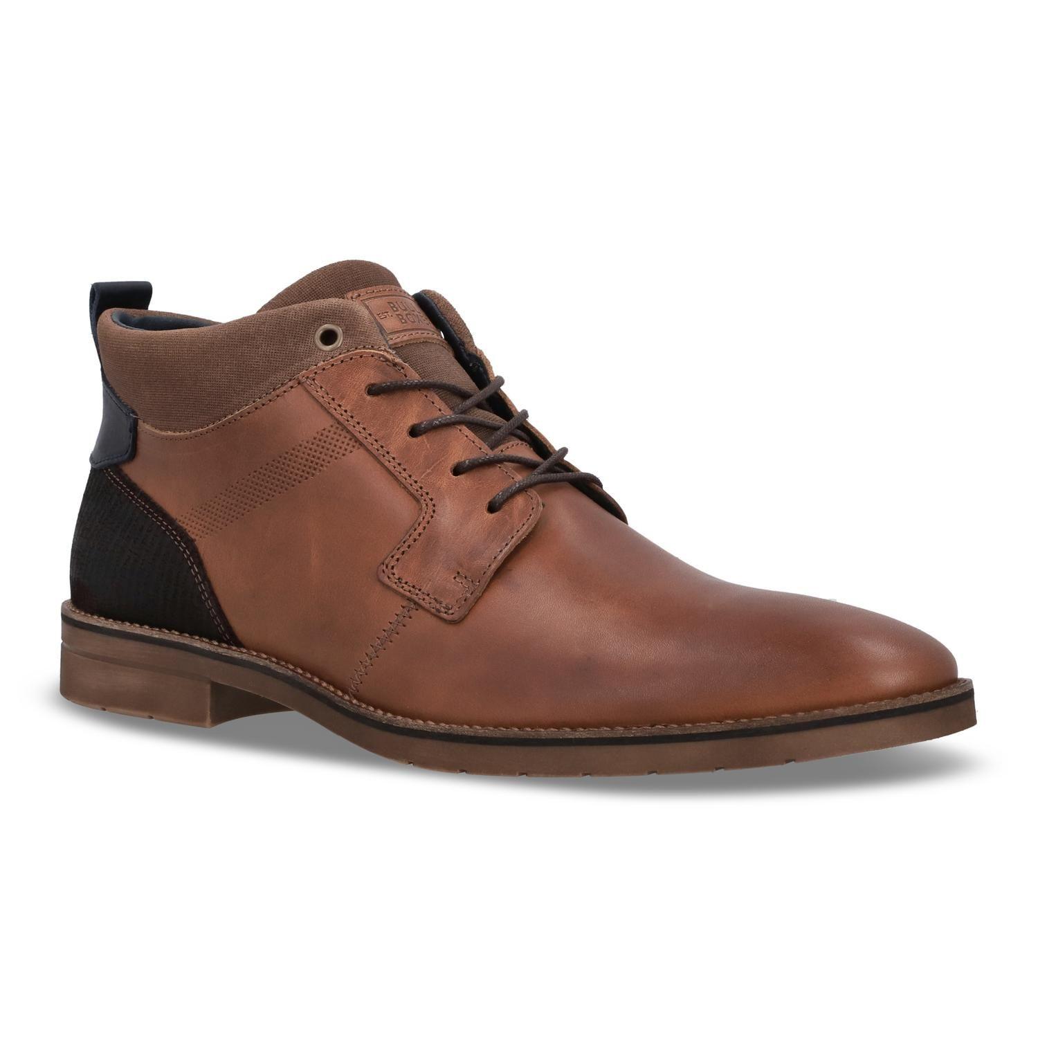 BULLBOXER BOTINES HOMBRE CUERO LAEKEN-6-65 BRANDY-0