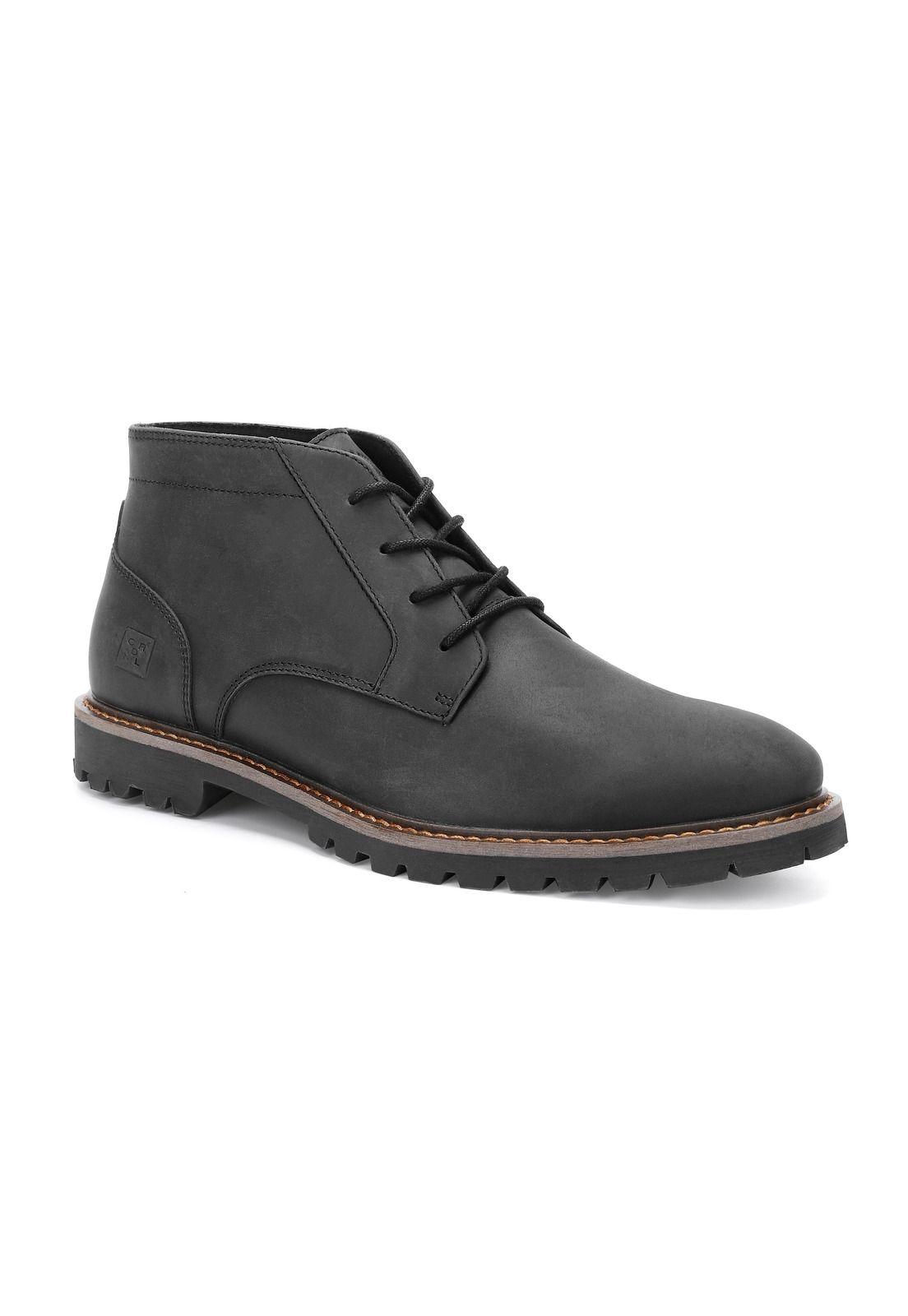 Botines Cuero Kensington-6-02 Negro-0