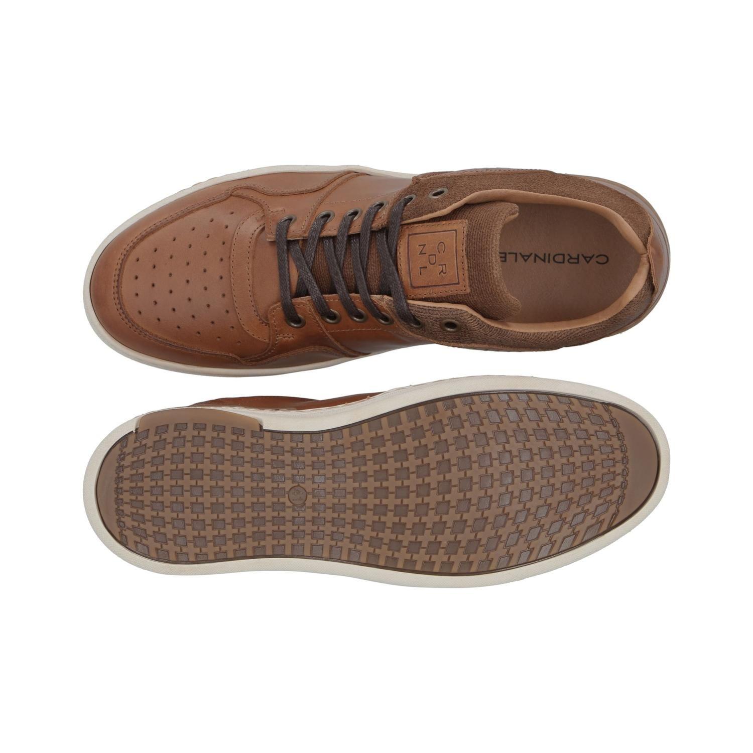 ZAPATILLAS HOMBRE CUERO LAUNCH-0-23 BRANDY-2