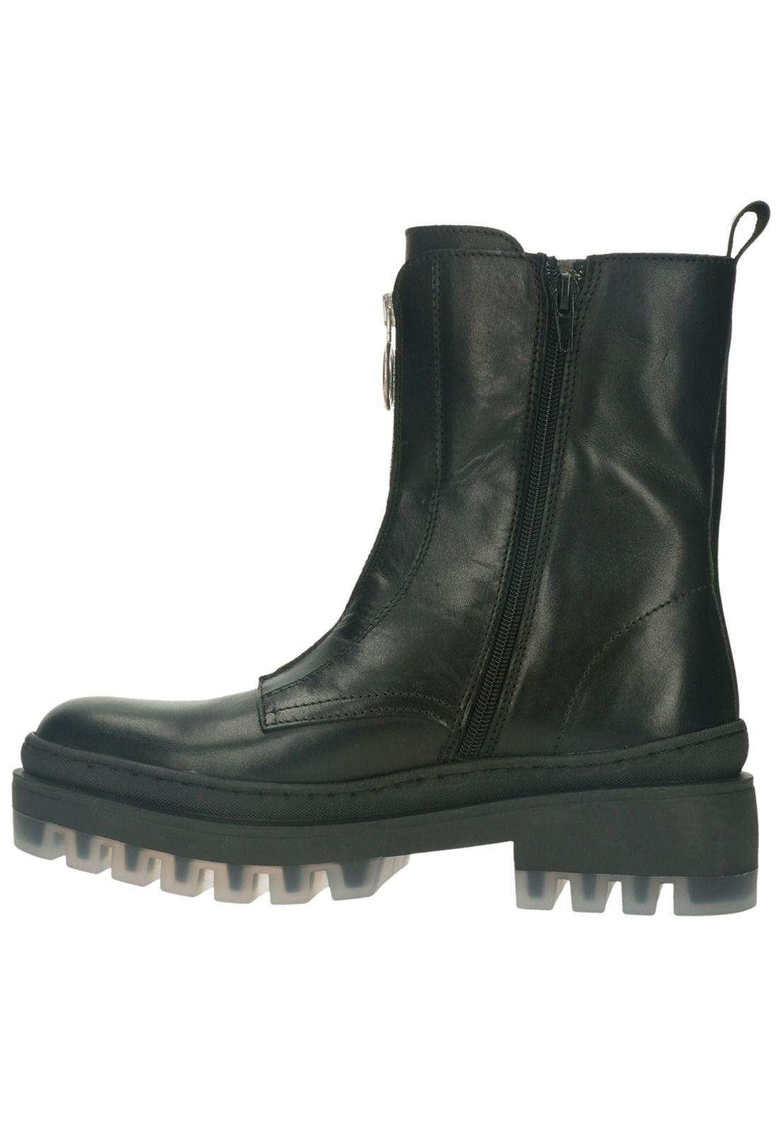 Botines Cuero Tave-6-01 Negro-2