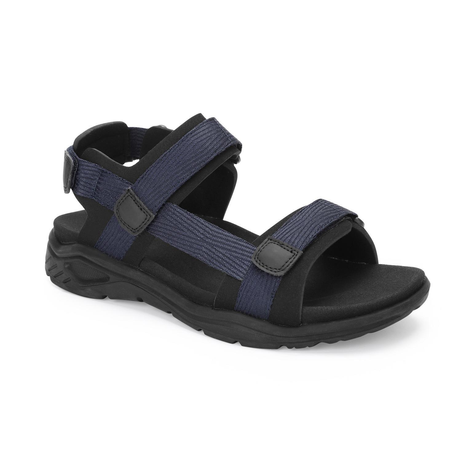 Sandalias Hombre Textil Safari-9-02 Azul-0