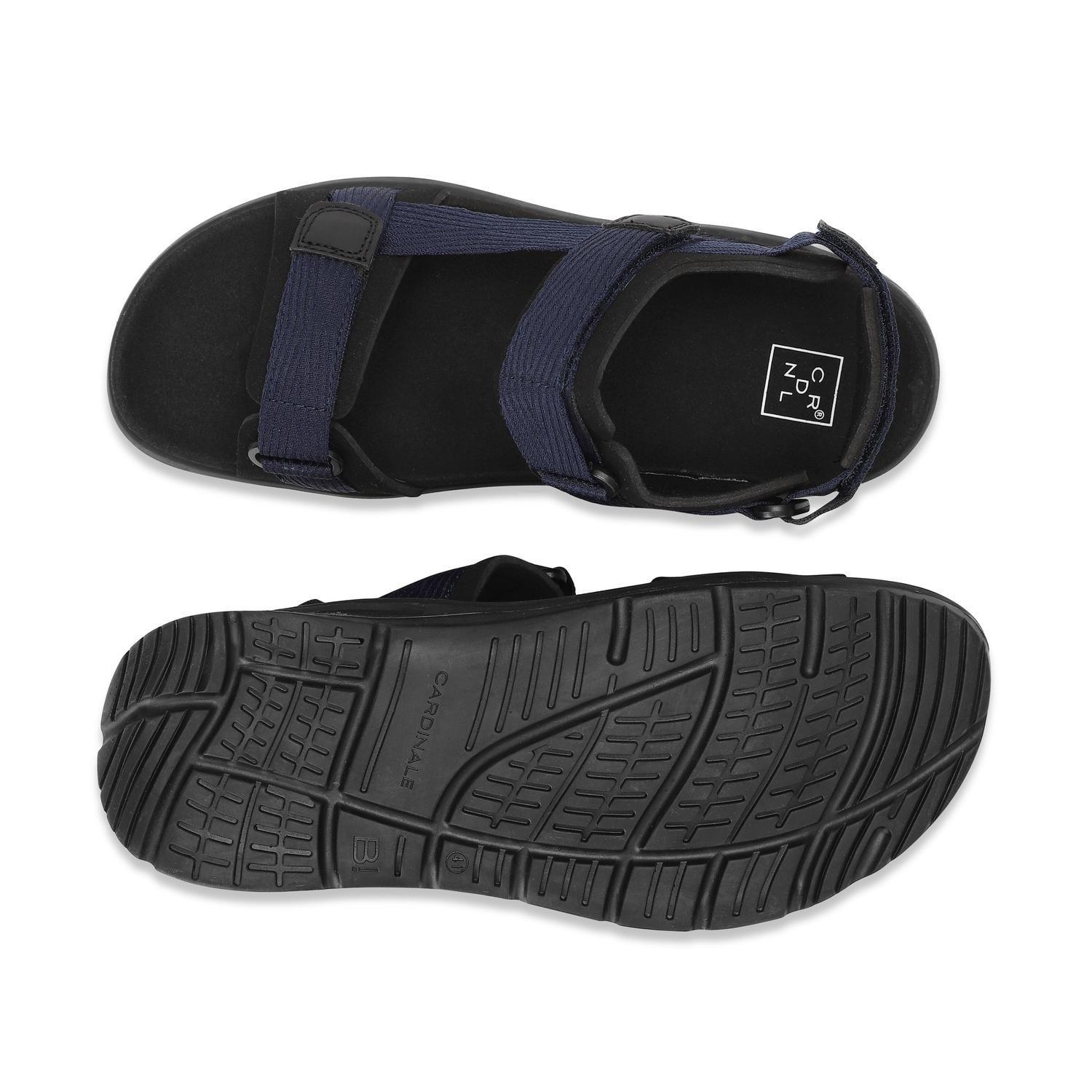 Sandalias Hombre Textil Safari-9-02 Azul-2