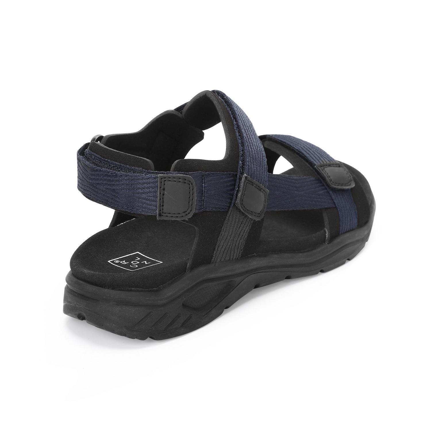 Sandalias Hombre Textil Safari-9-02 Azul-3