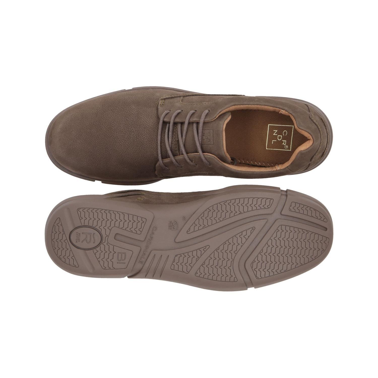 ZAPATOS HOMBRE CUERO CIBELES-0-06 CAFÉ-2