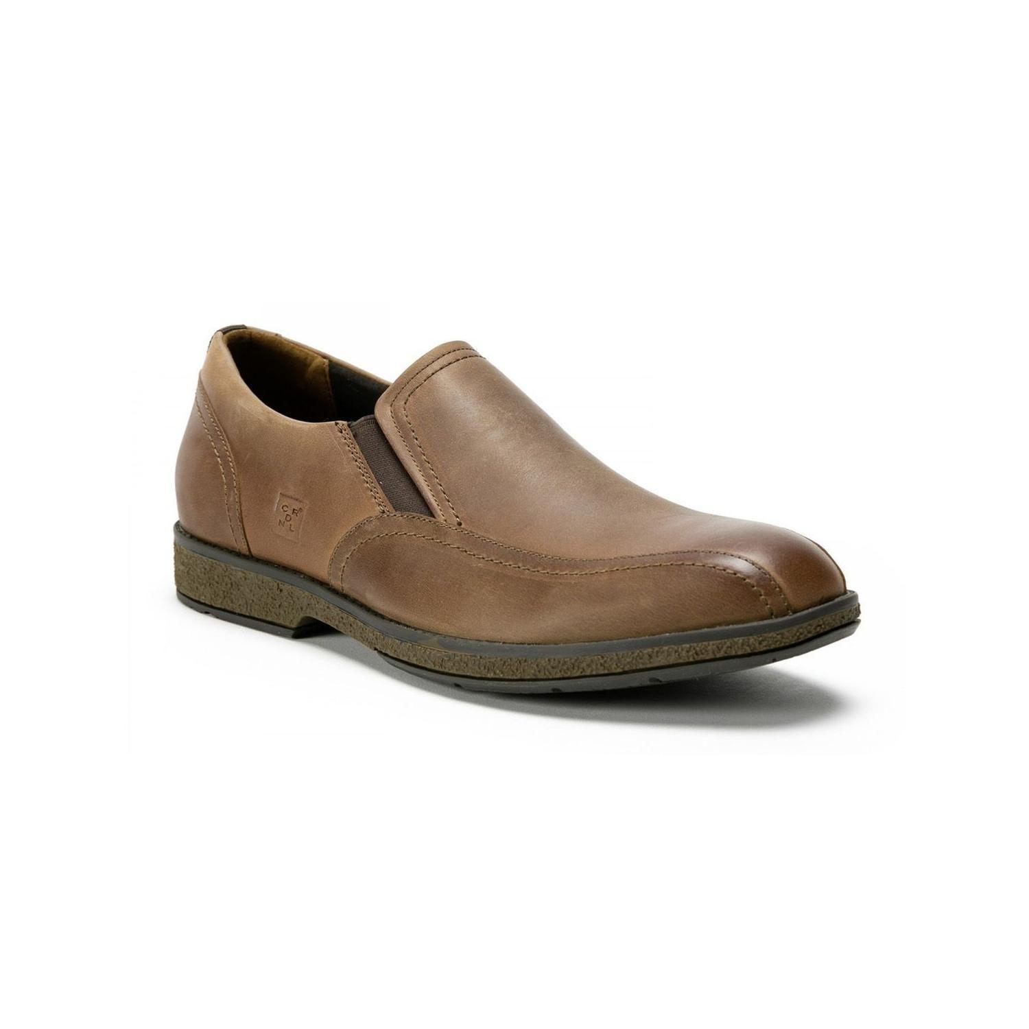 Zapatos Slip-On Hombre Cuero Carven-3-04-Cafe1 Cardinale-0