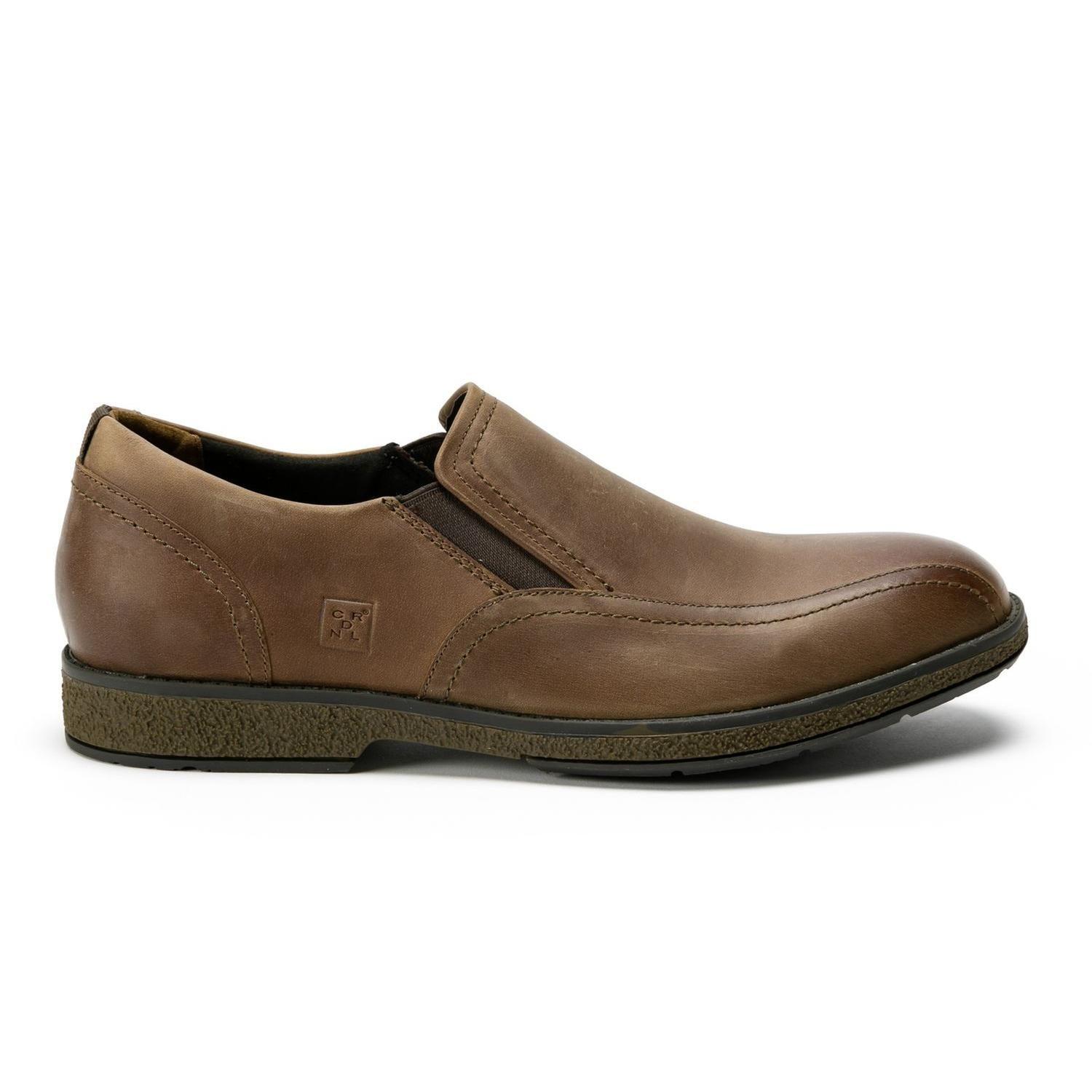 Zapatos Slip-On Hombre Cuero Carven-3-04-Cafe1 Cardinale-1