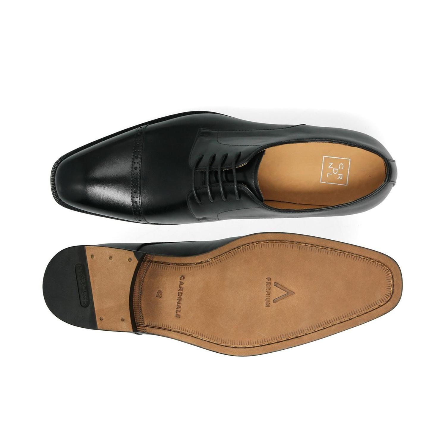 ZAPATOS HOMBRE CUERO SUELA DOMMER-0-05-NEGRO-2