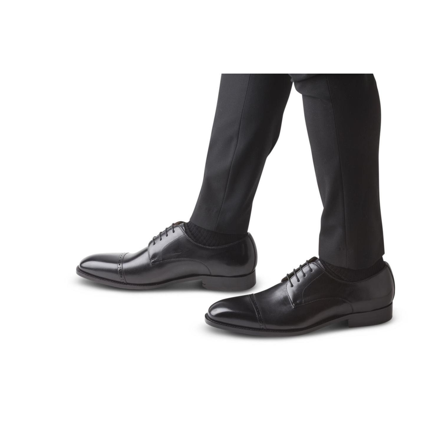 ZAPATOS HOMBRE CUERO SUELA DOMMER-0-05-NEGRO-3