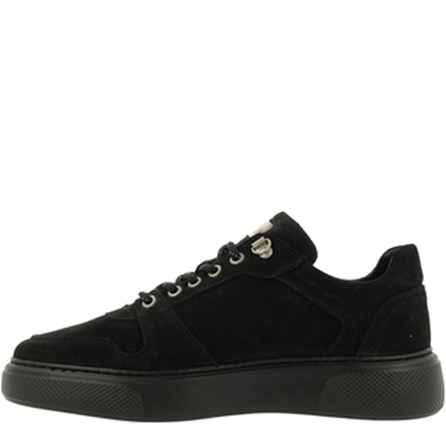 BULLBOXER ZAPATILLAS HOMBRE CUERO SOLIHULL-0-32 NEGRO-2