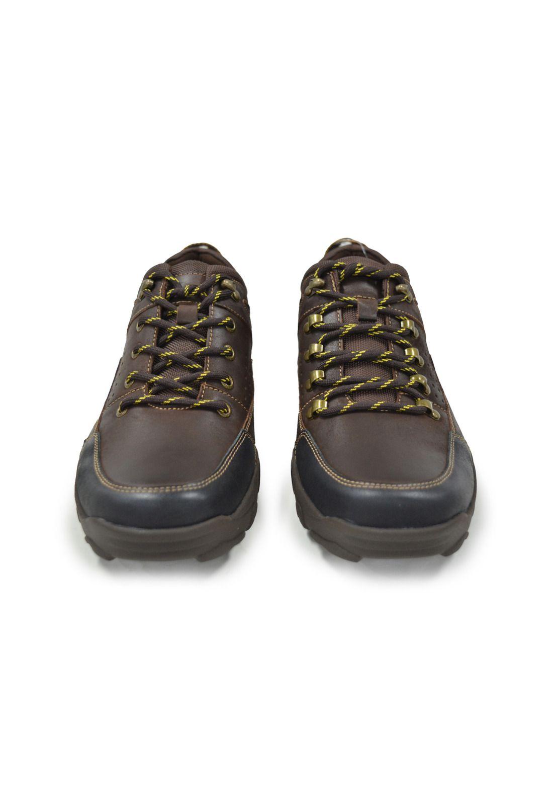 Zapatillas Hombre Cuero Quay-0-29 Café Cardinale-3