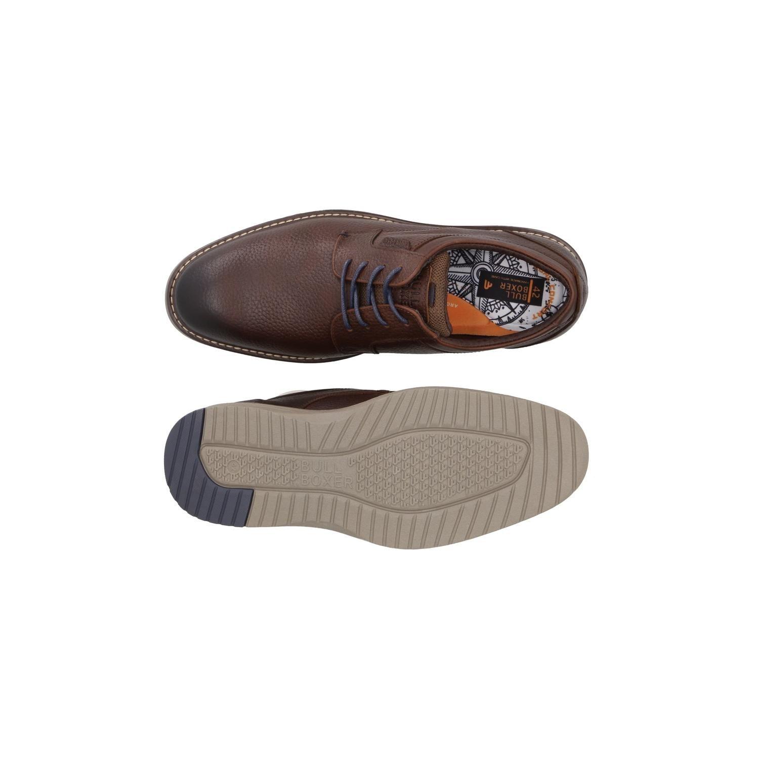 BULLBOXER ZAPATOS HOMBRE CUERO CRIEFF-0-30 CAFÉ-2