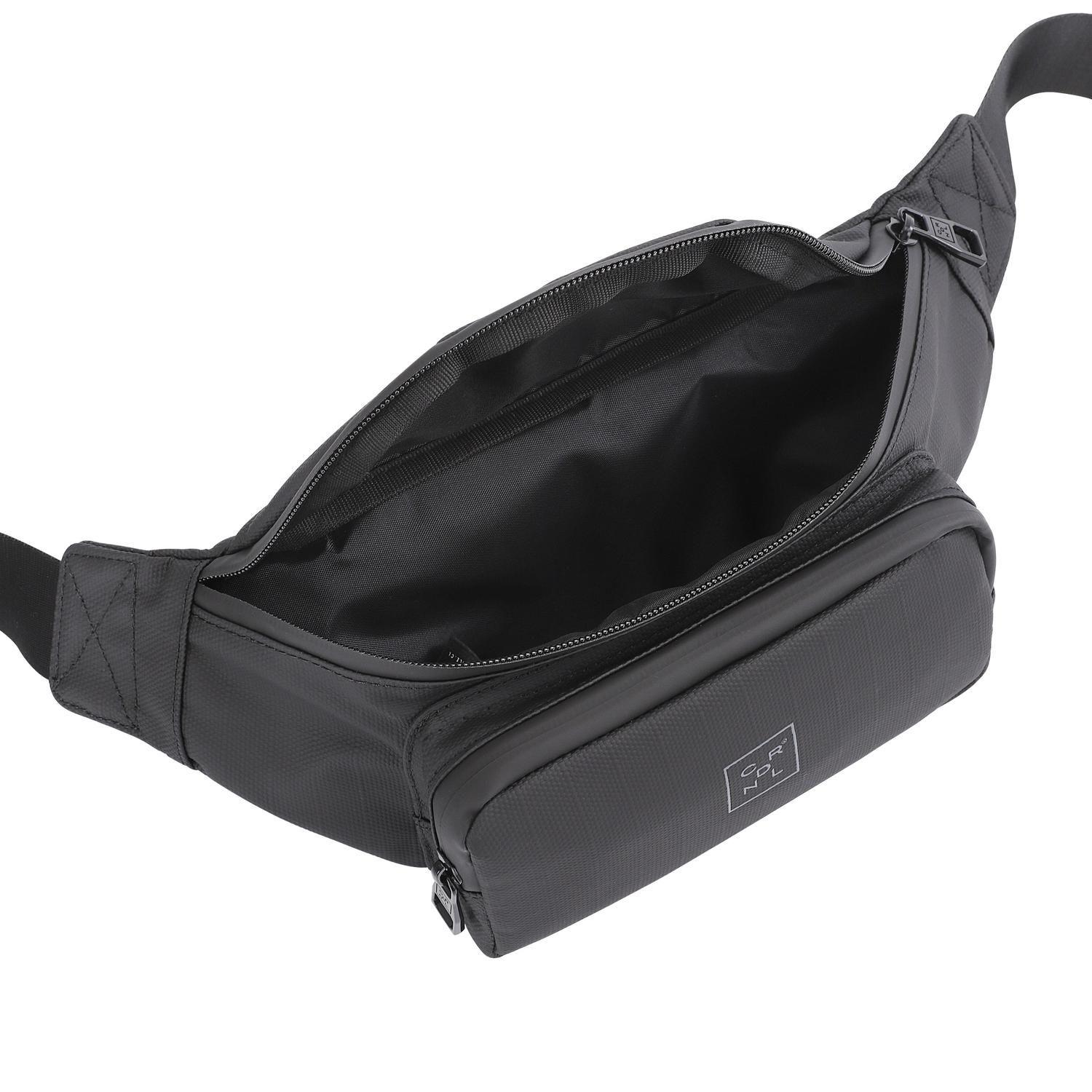 BANANO HOMBRE OSLO TEXTIL BOLSO-BAN01 NEGRO-2