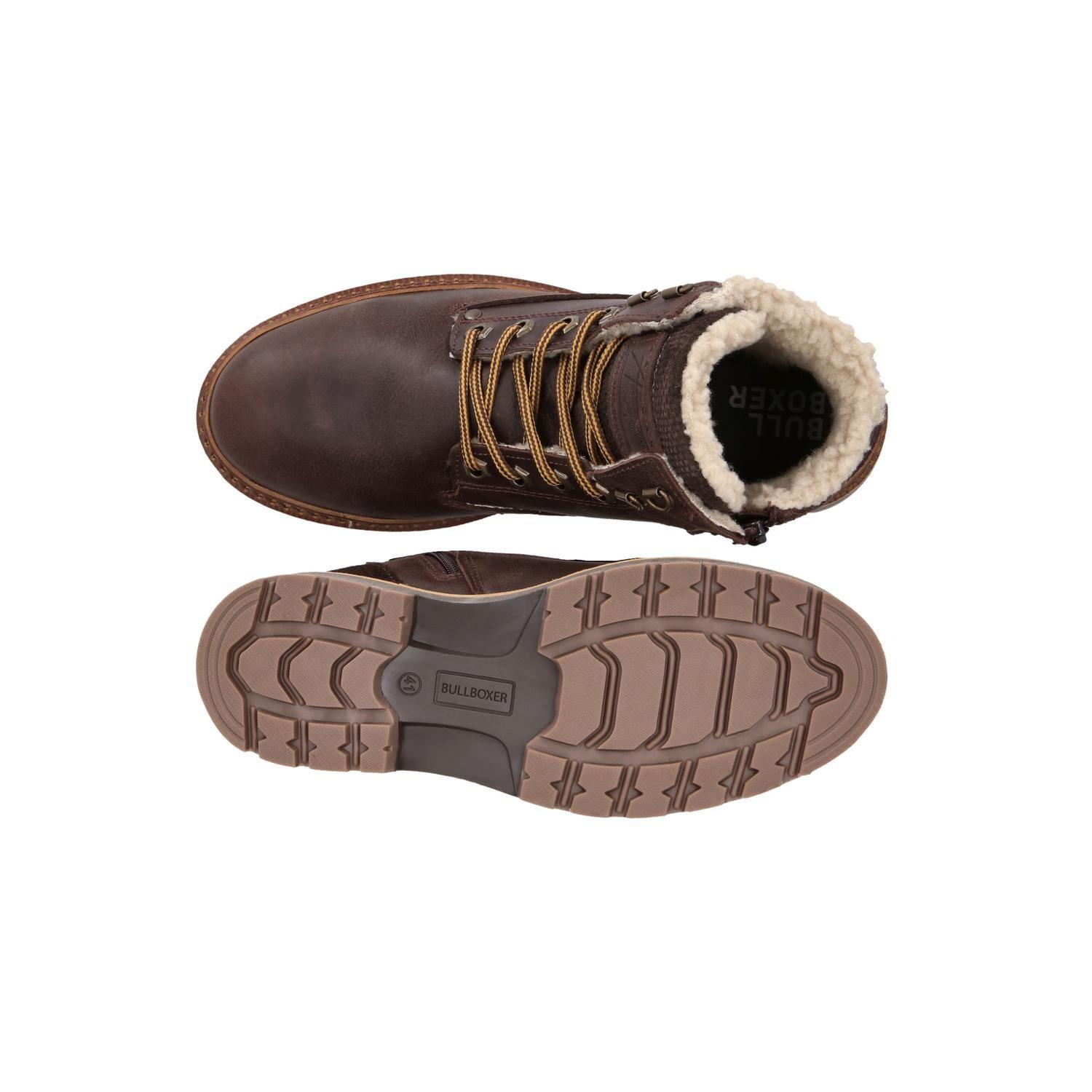 BULLBOXER BOTINES HOMBRE CUERO EVERE-6-76 CAFÉ-2