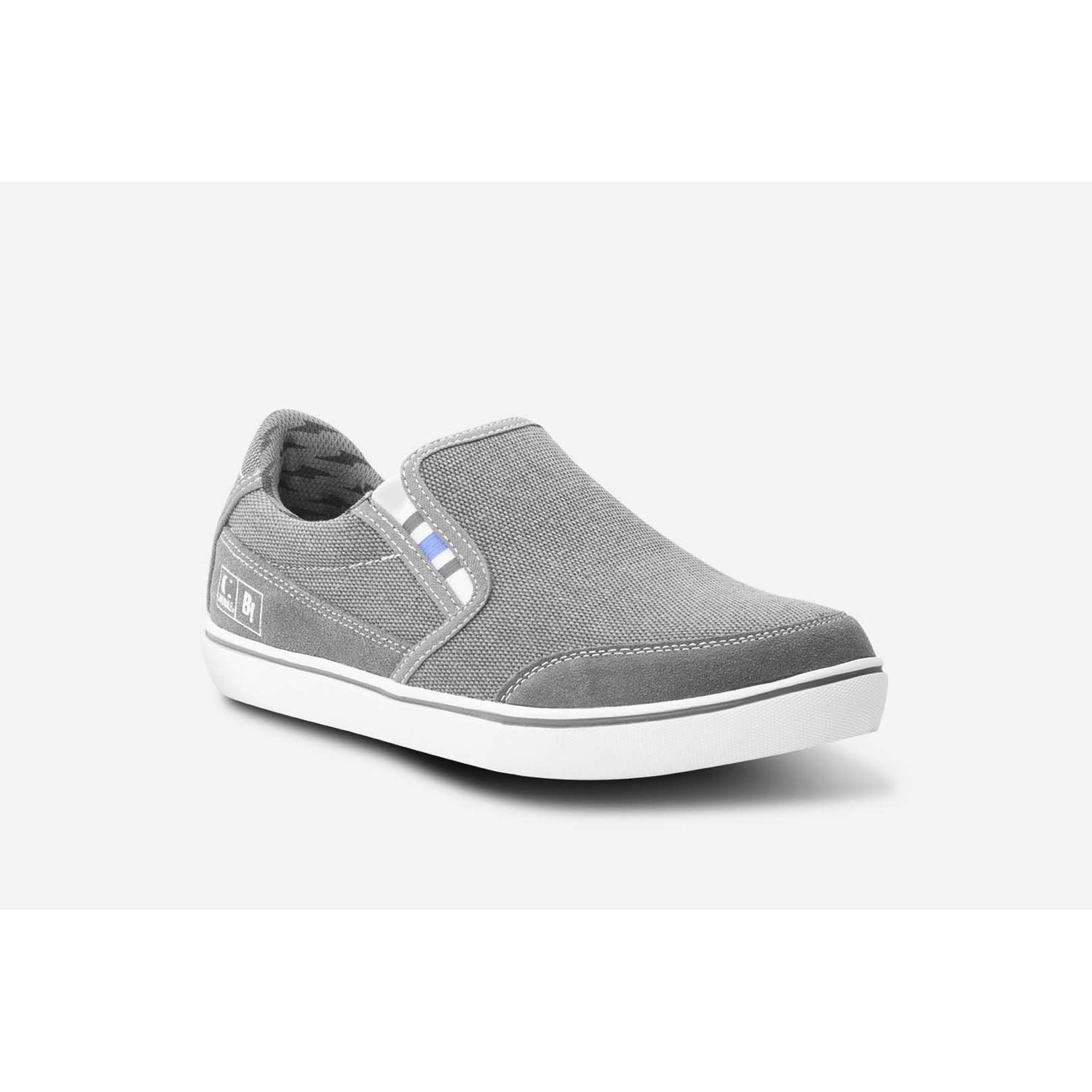 Zapatillas Slip-On Hombre Textil Malibu-3-91-Gris-0