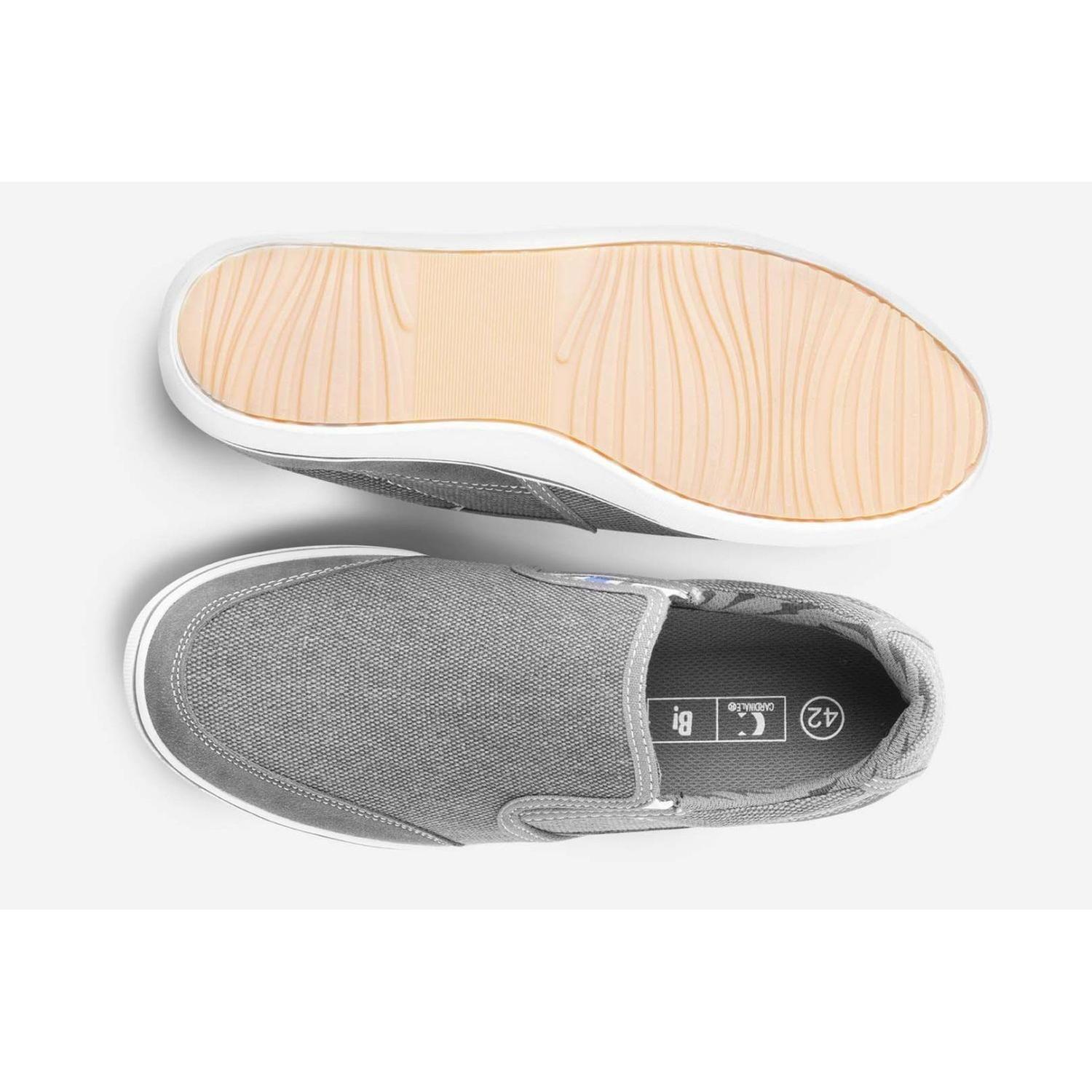 Zapatillas Slip-On Hombre Textil Malibu-3-91-Gris-2