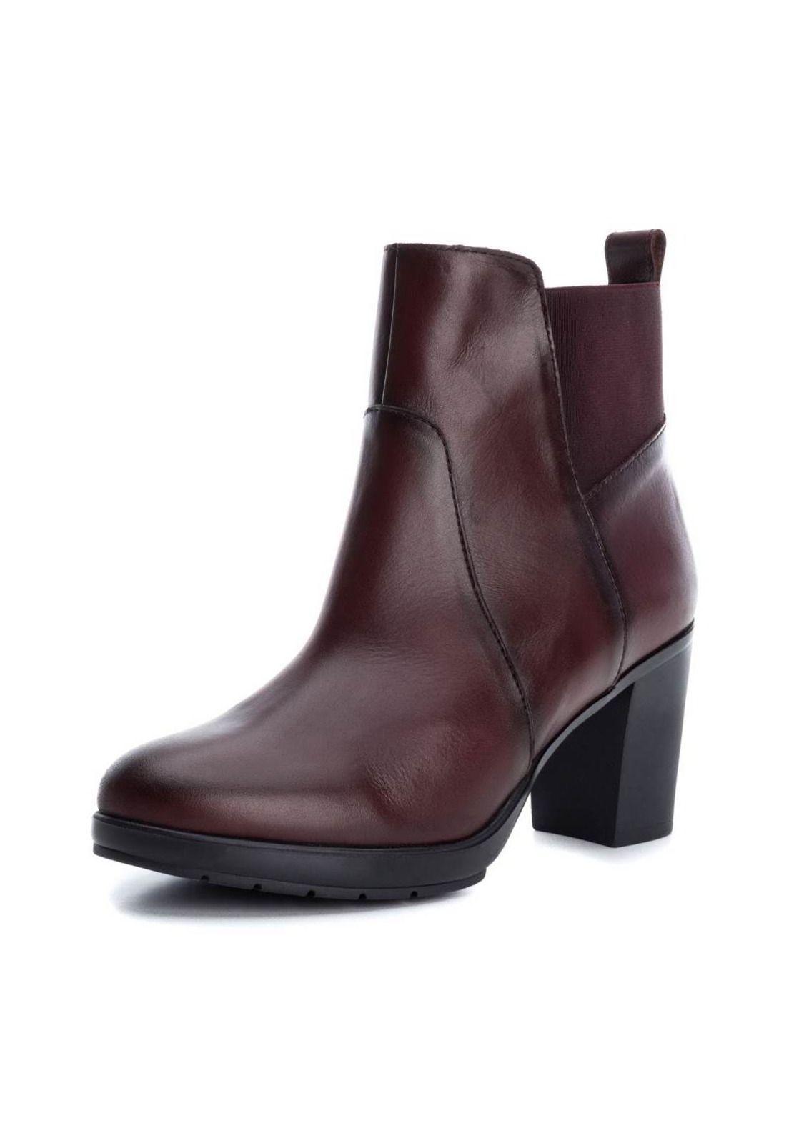 Botin  Orquidea Burdeos Carmela-0