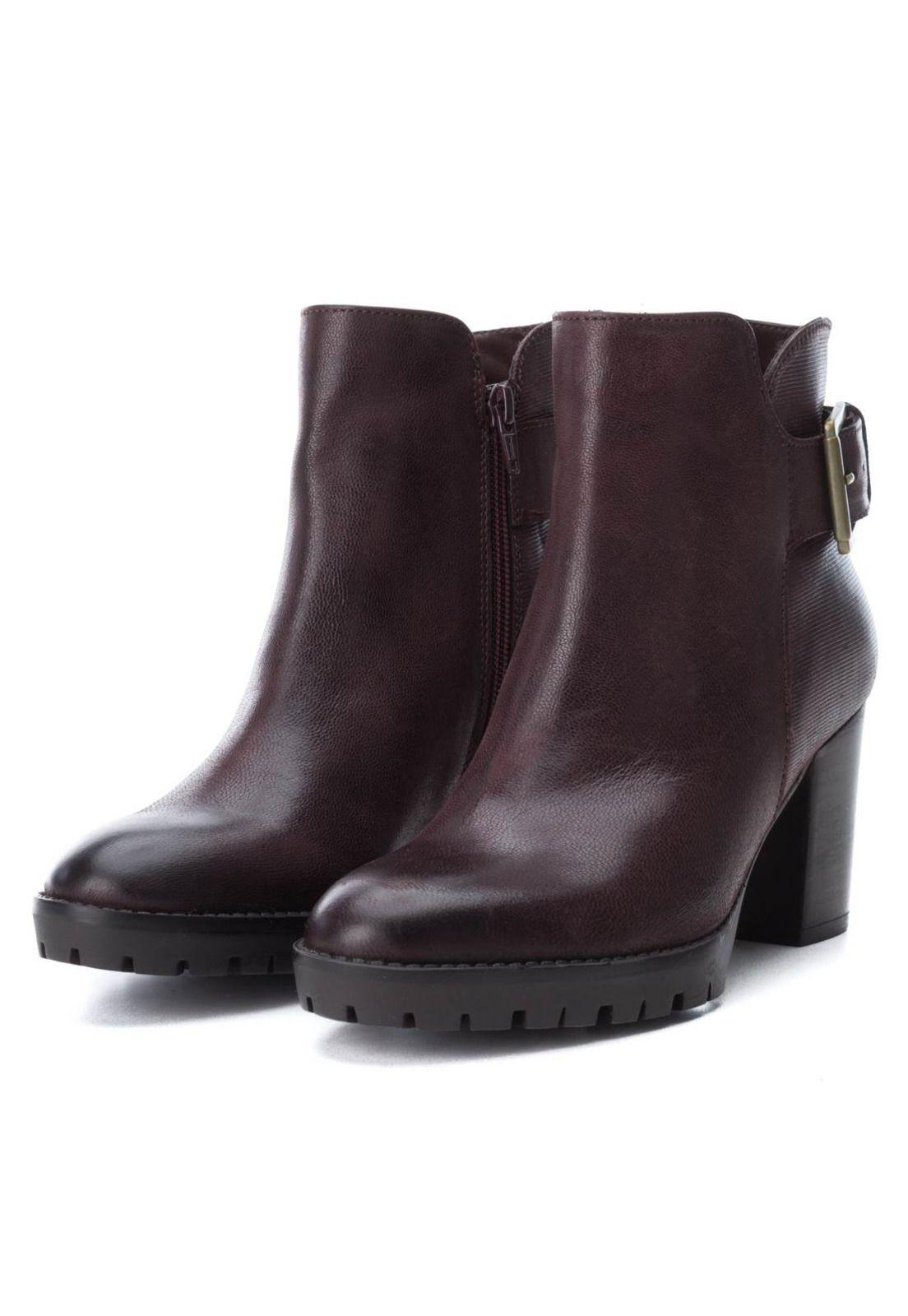 Botin  Orquidea Burdeos Carmela-3