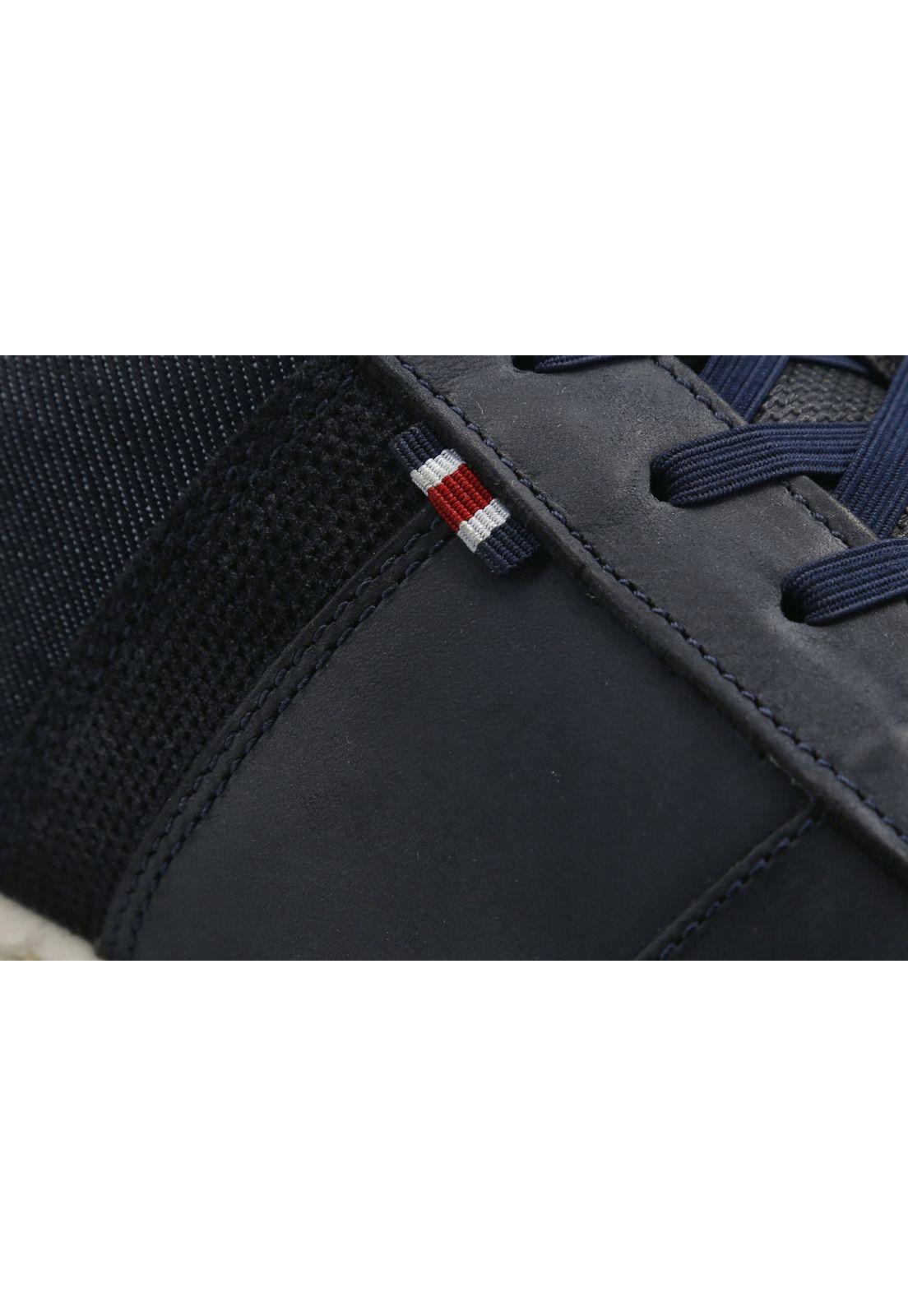 Zapatillas Cuero Y Textil Brass-0-30 Azul-4