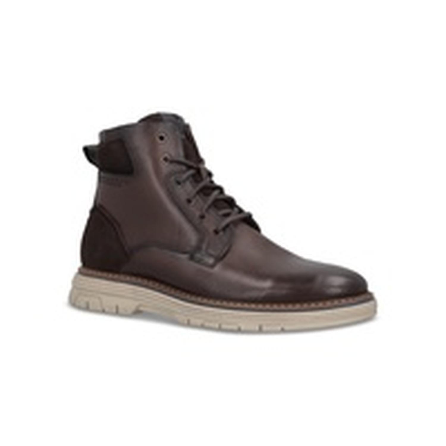 Botines Bototos Urbanos Hombre Cuero Track-6-22 Café Bullboxer-1