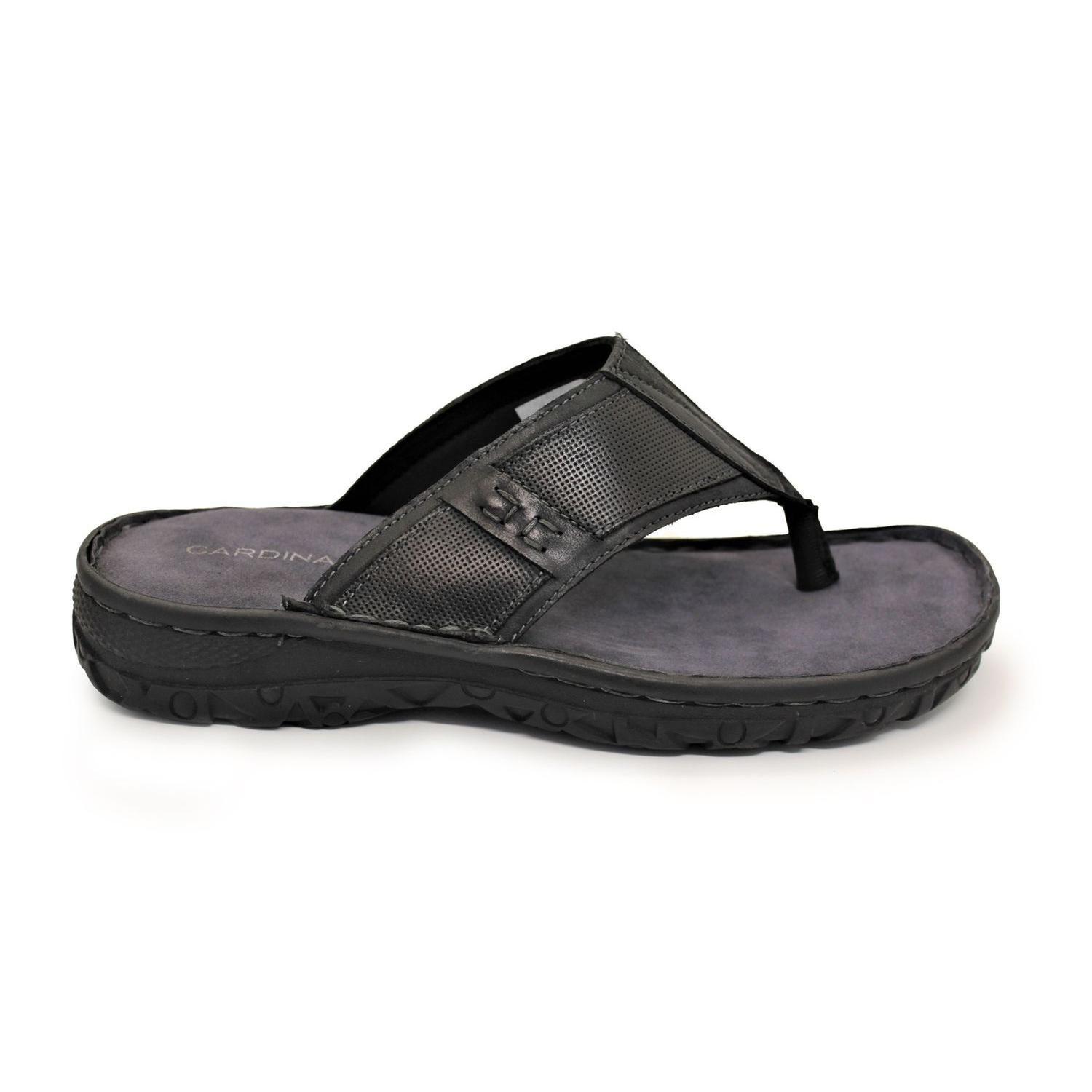 Sandalias Hombre Cuero Ocoa-9-15 Negro Cardinale-1