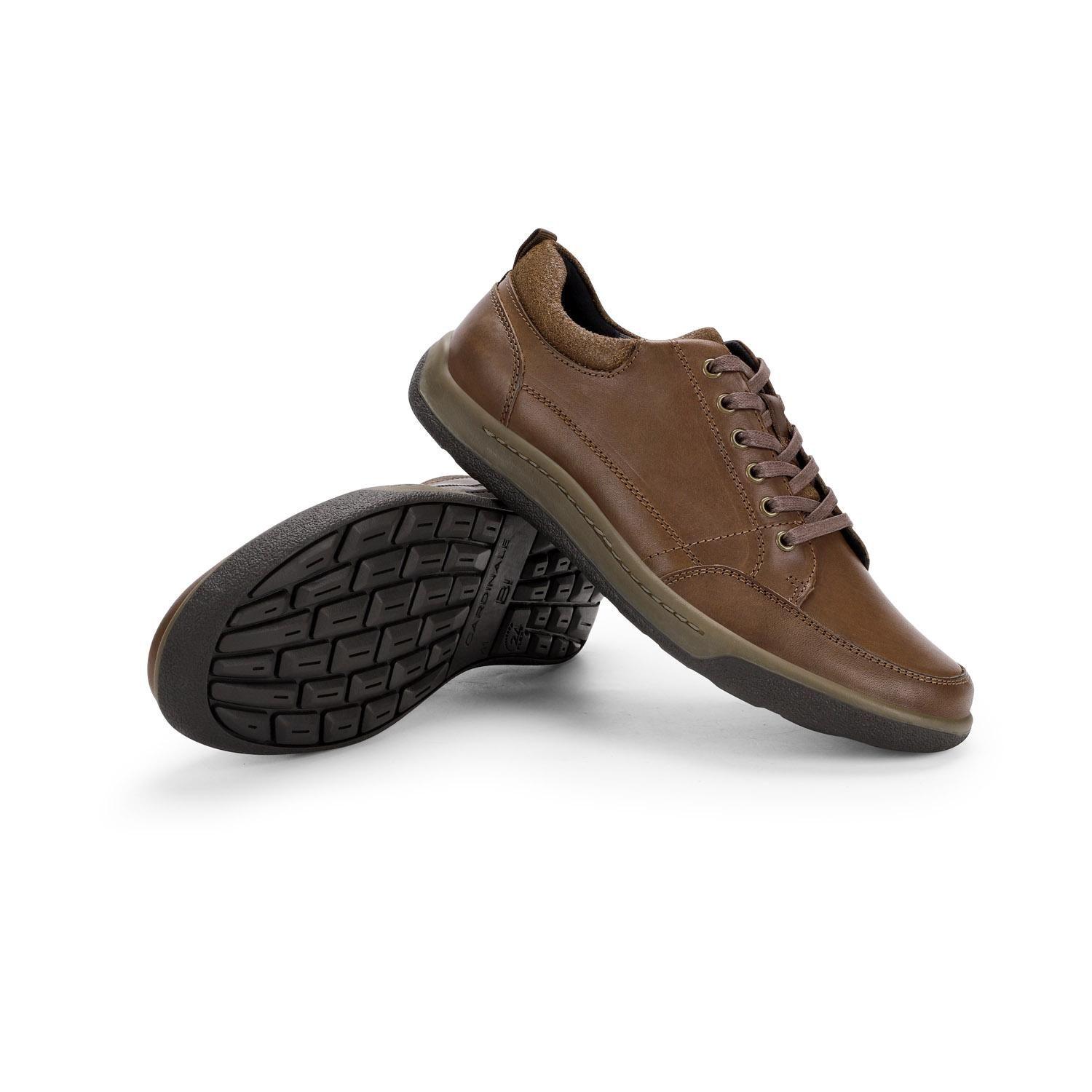 Zapatos Hombre Cuero Arno-0-23 Café Cardinale-5