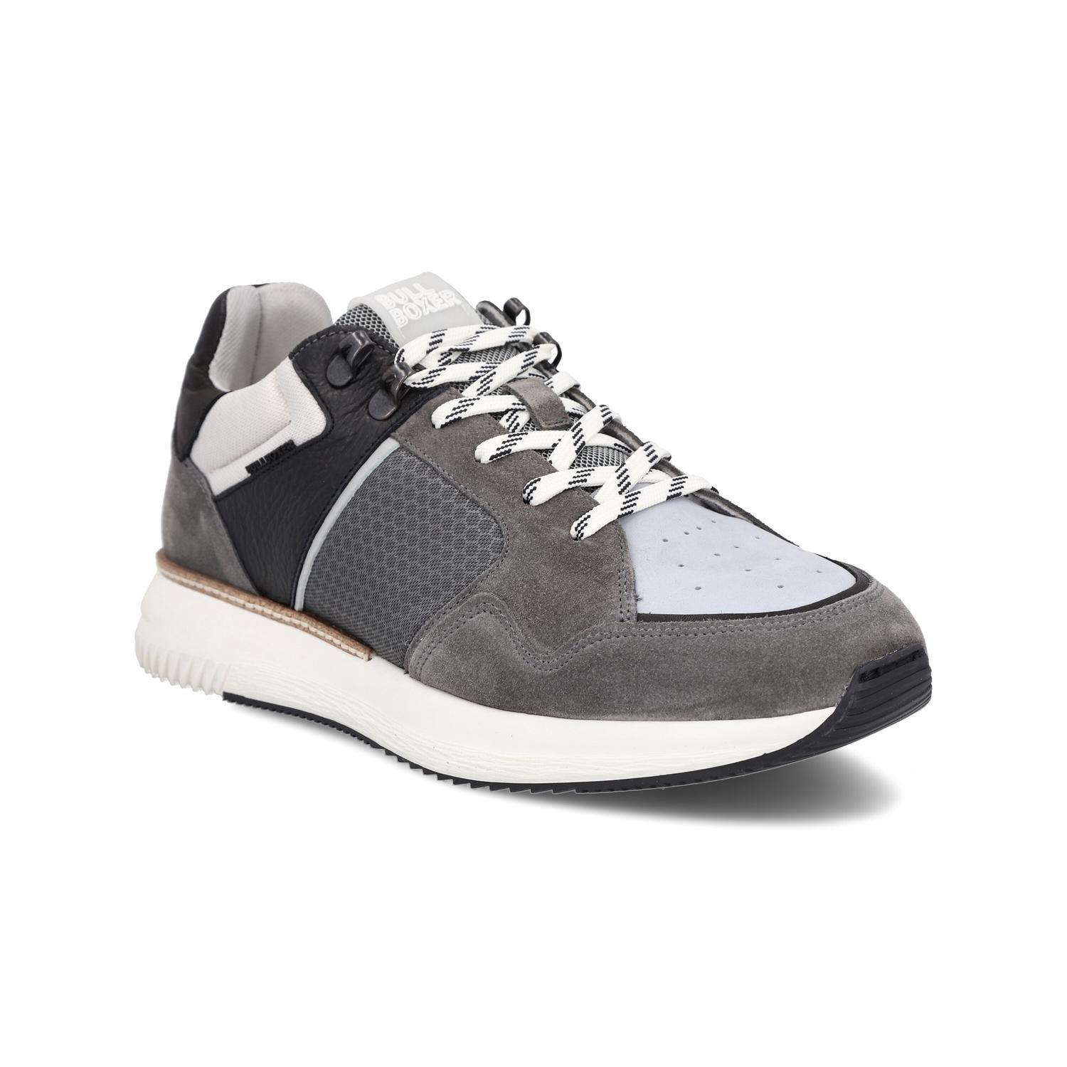 Zapatillas Urbanas Hombre Cuero Vukovar-0-52 Gris Bullboxer-0