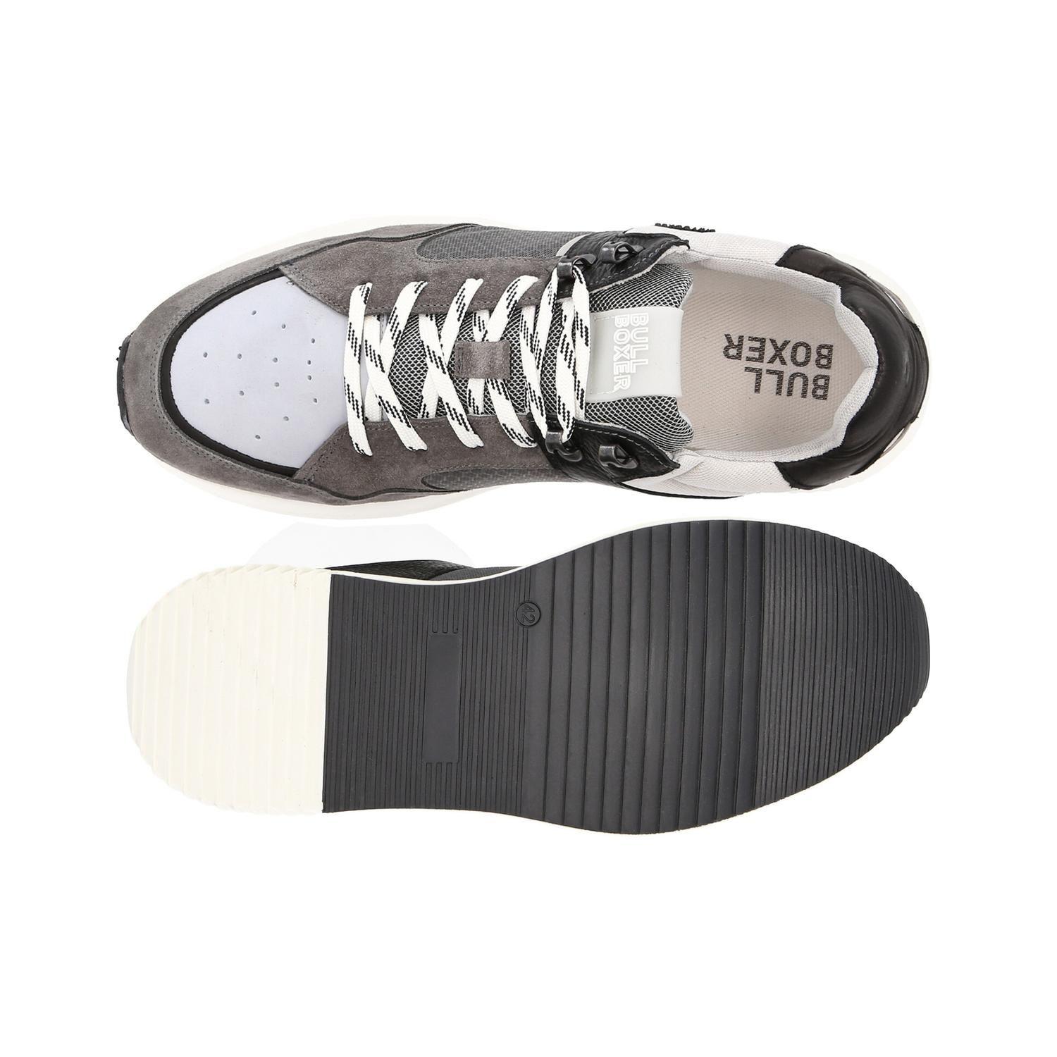 Zapatillas Urbanas Hombre Cuero Vukovar-0-52 Gris Bullboxer-2