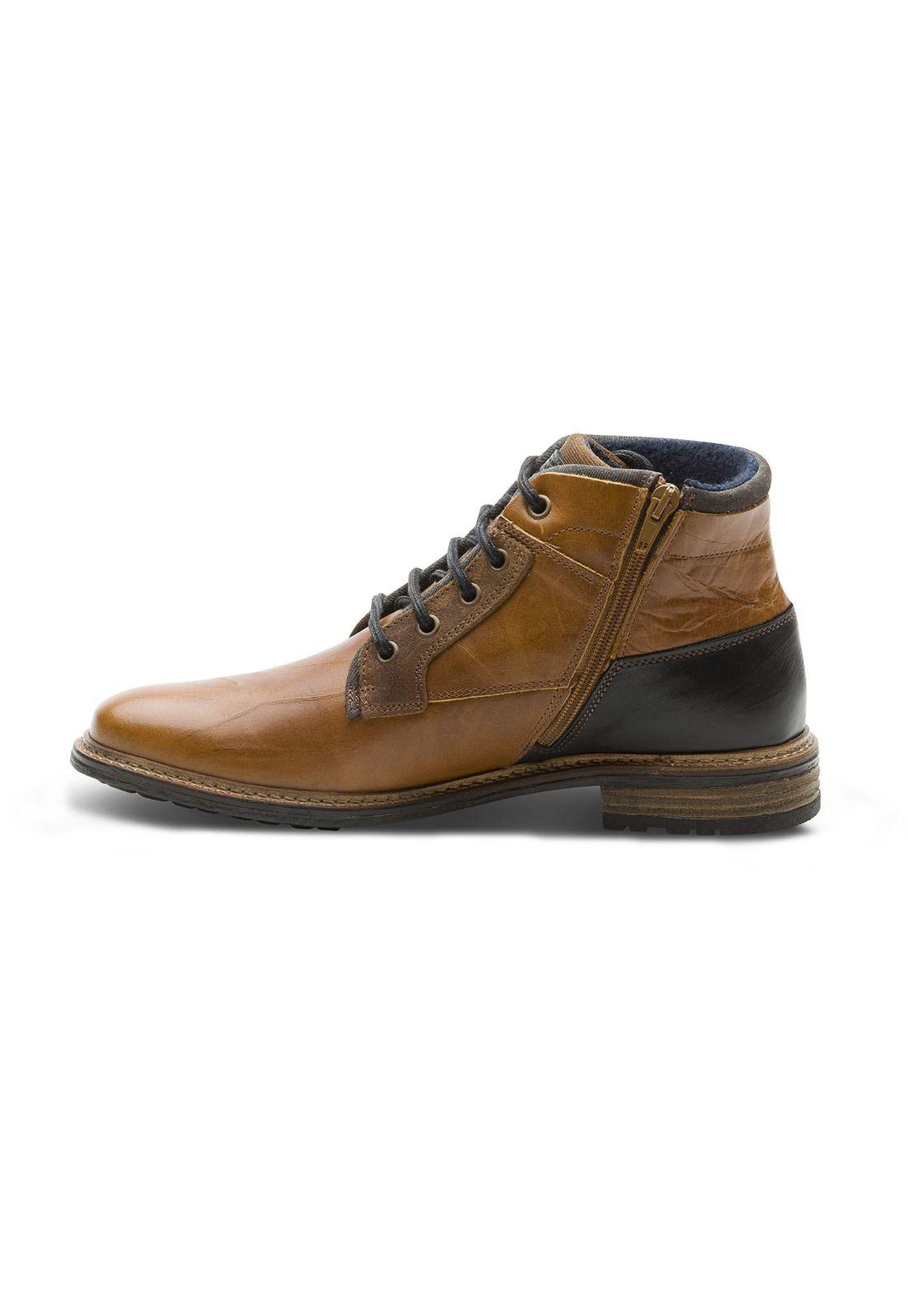 Botines Hombre Haddam Brandy A  Bullboxer-3