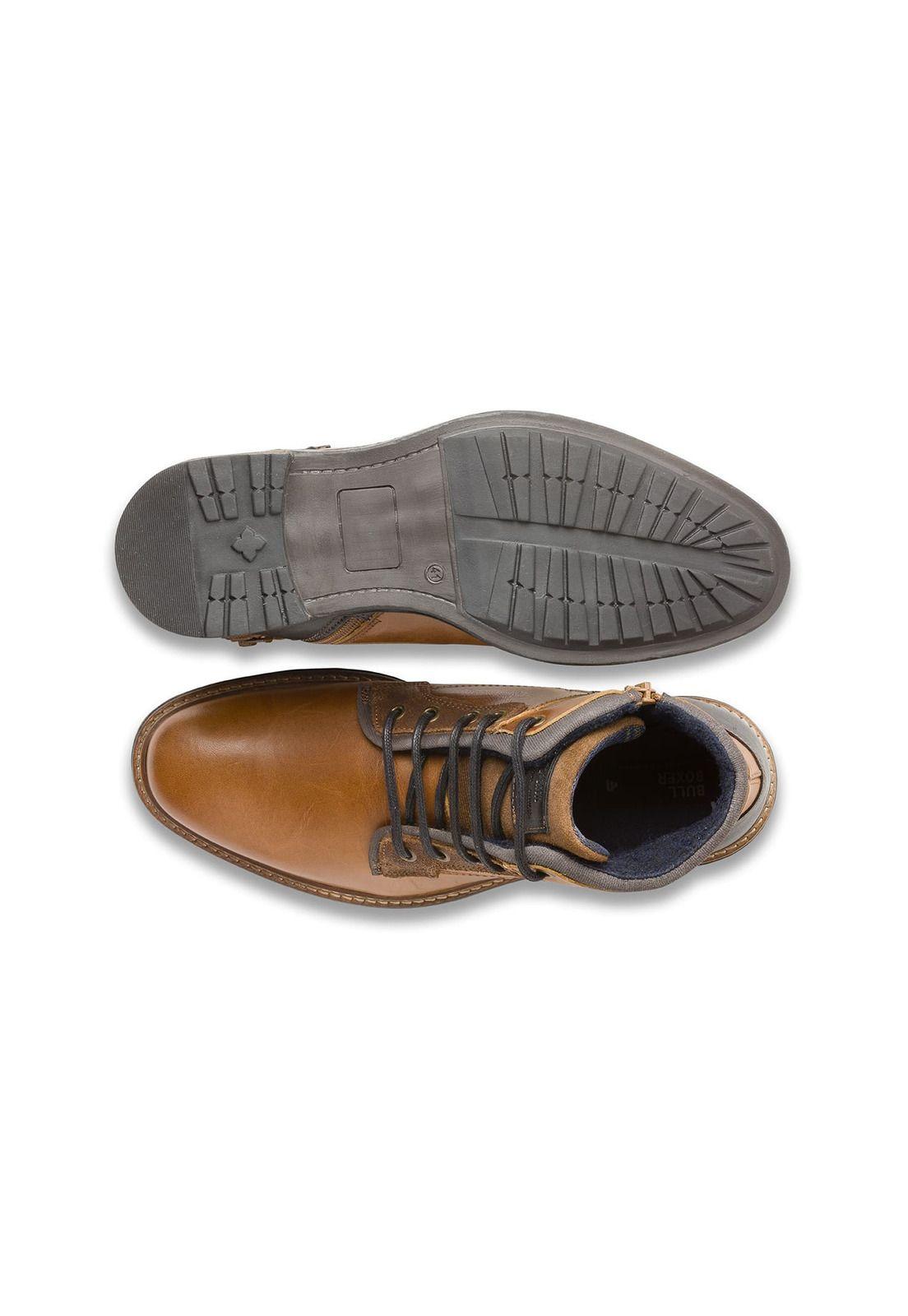 Botines Hombre Haddam Brandy A  Bullboxer-4