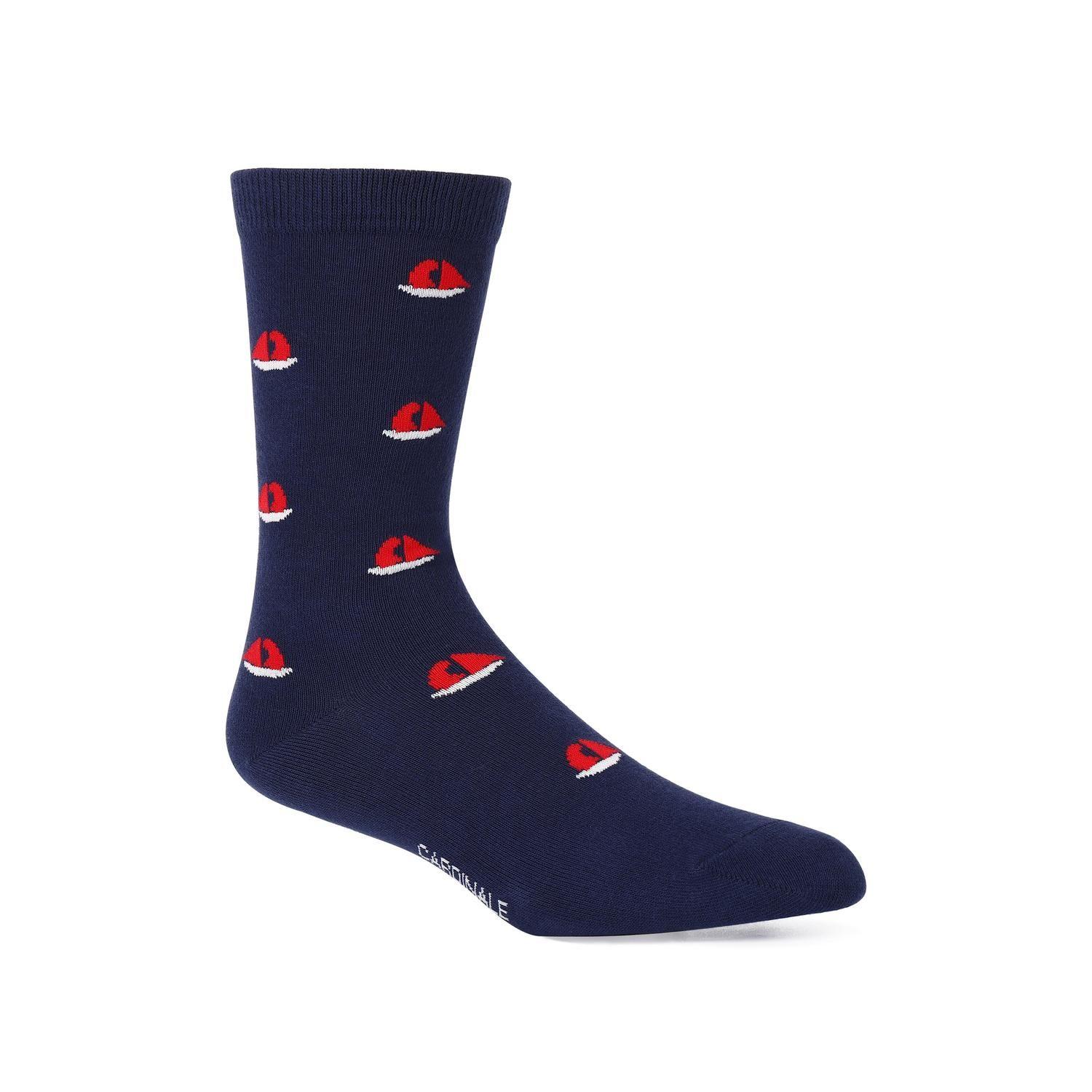 Pack 2 Pares Calcetines Hombre Algodón 1314-Flag Az/Sail Az-2