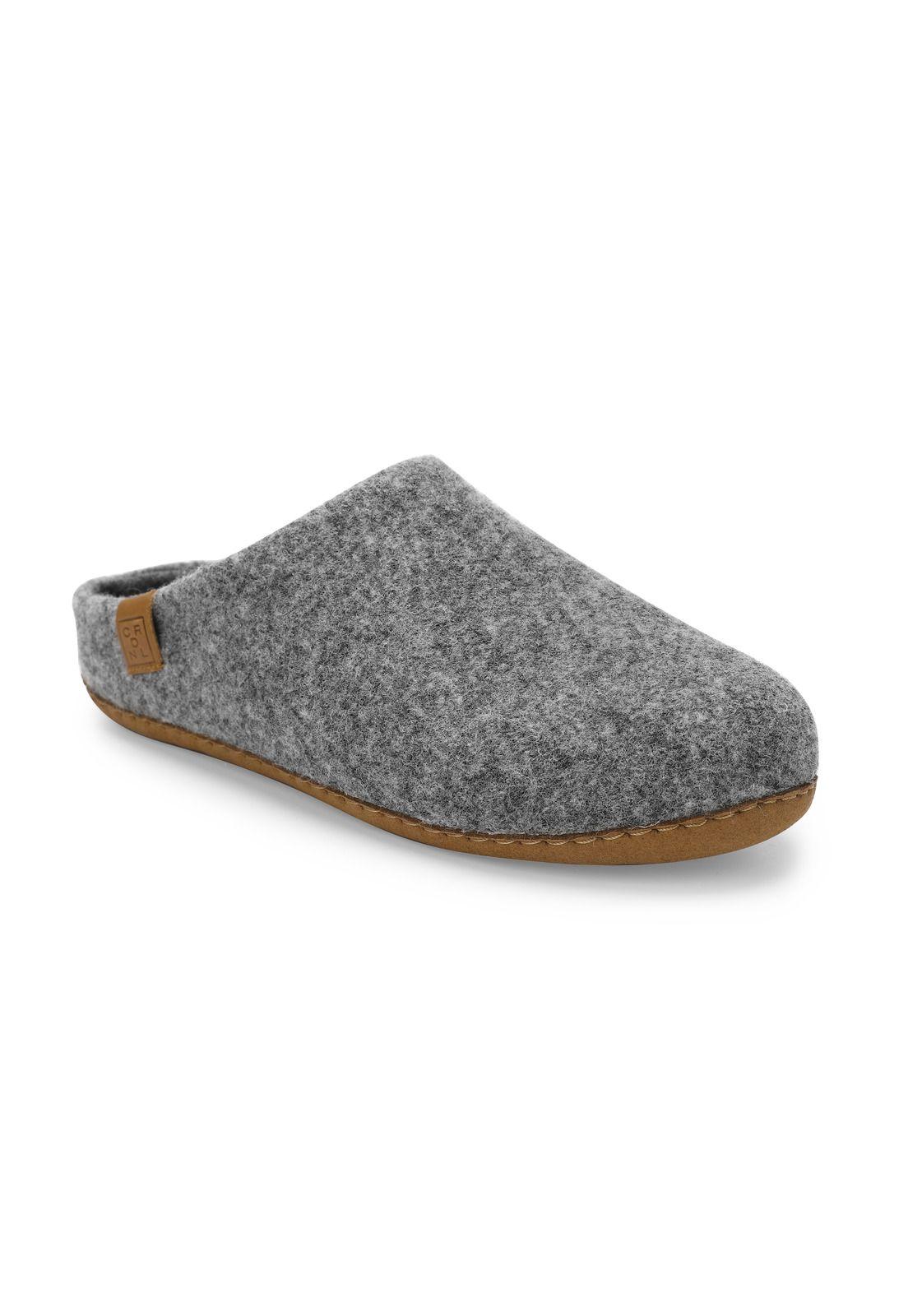 Pantuflas Hombre Textil Hovel-2-01 Gris Cardinale-0