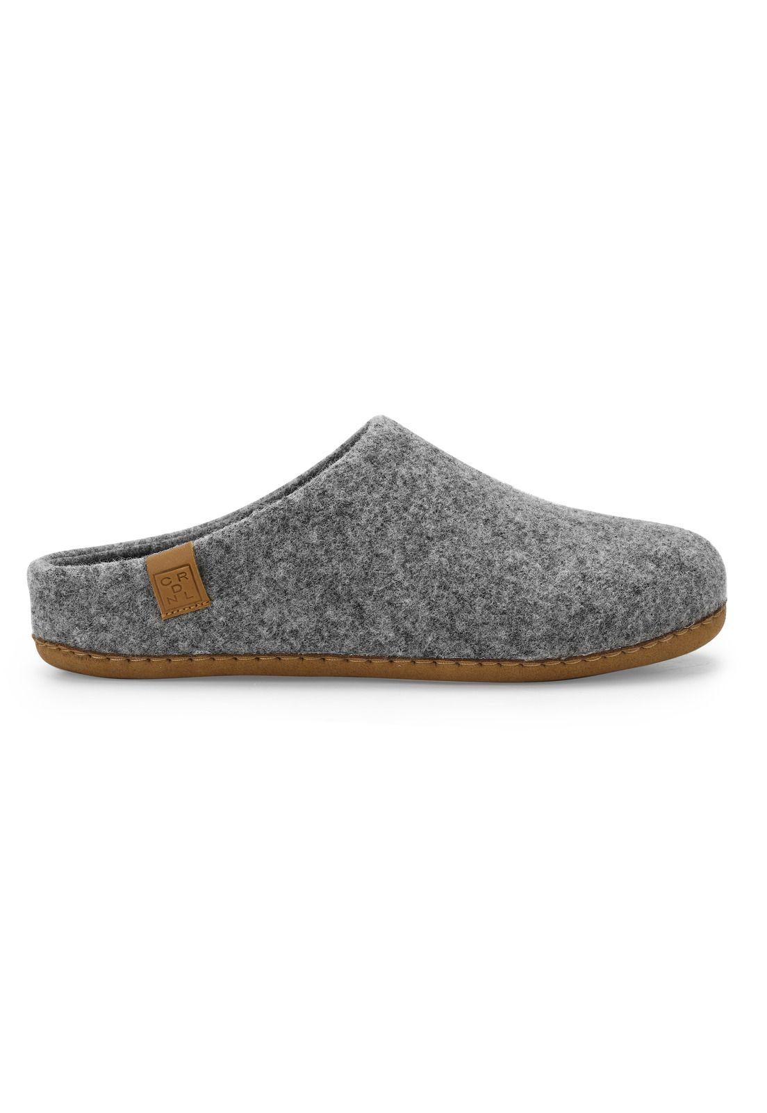 Pantuflas Hombre Textil Hovel-2-01 Gris Cardinale-1