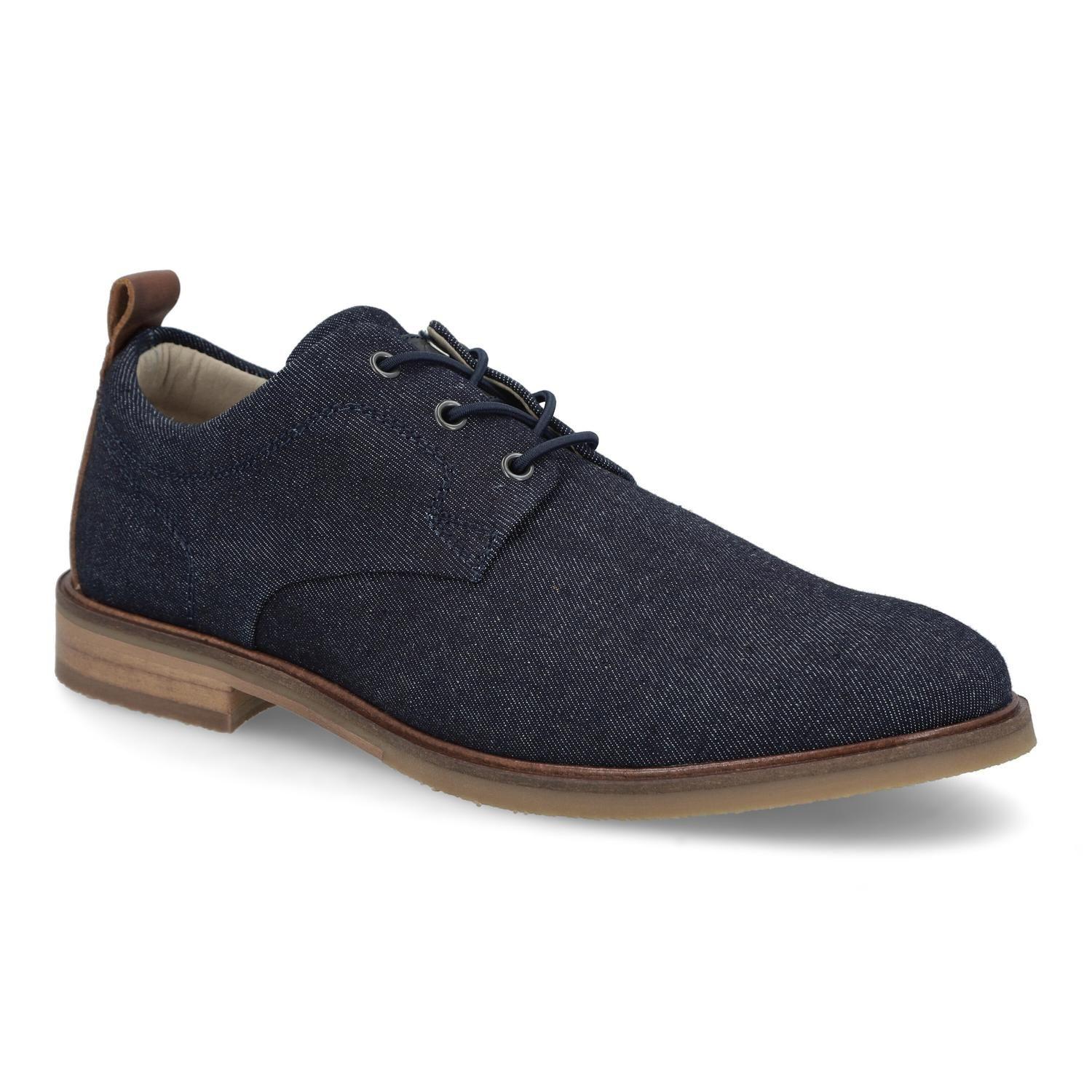 Zapatos Hombre Textil Cordones Elasticados Samobor-0-05 Azul Bullboxer-0