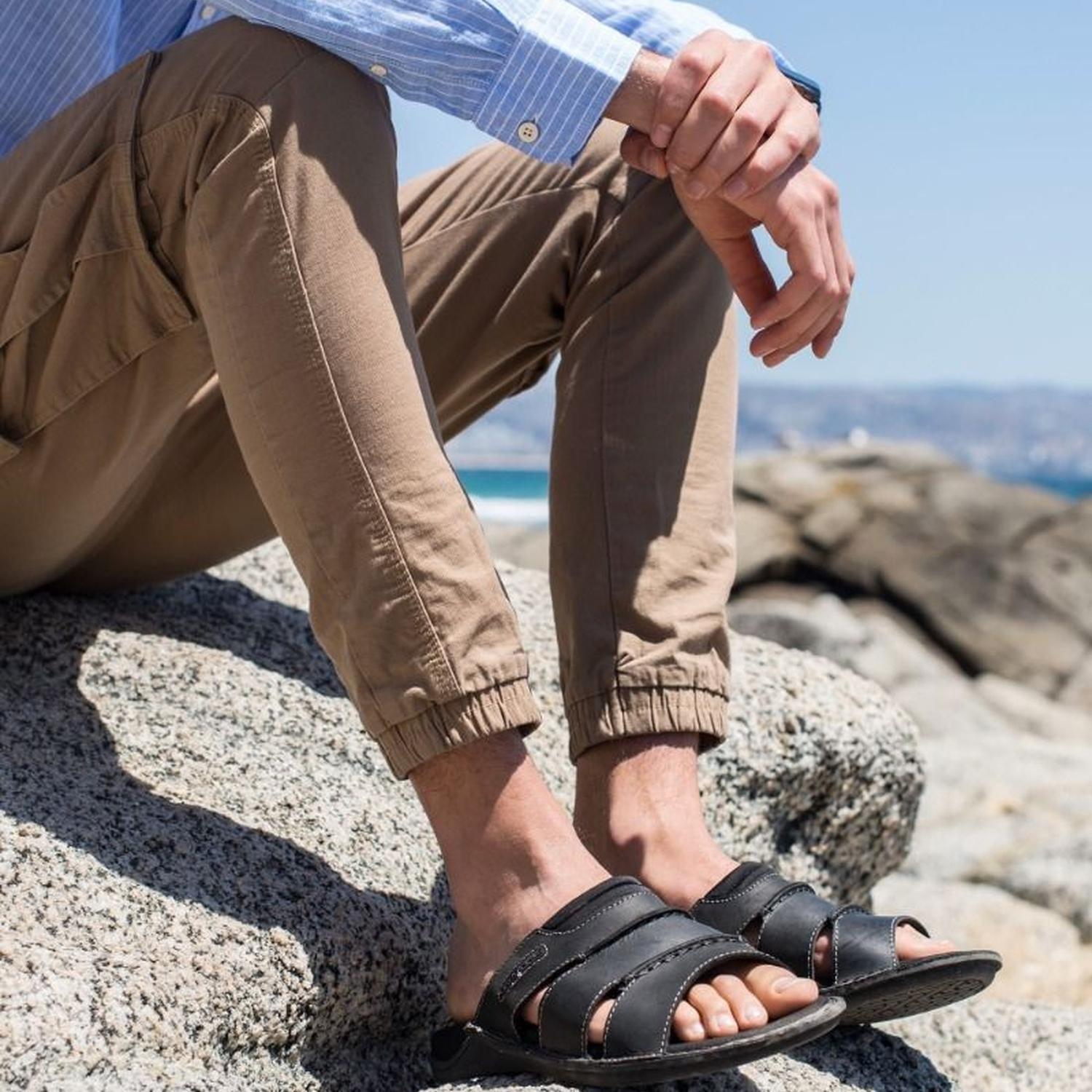 SANDALIAS HOMBRE CUERO MALLORCA-9-21-NEGRO-3