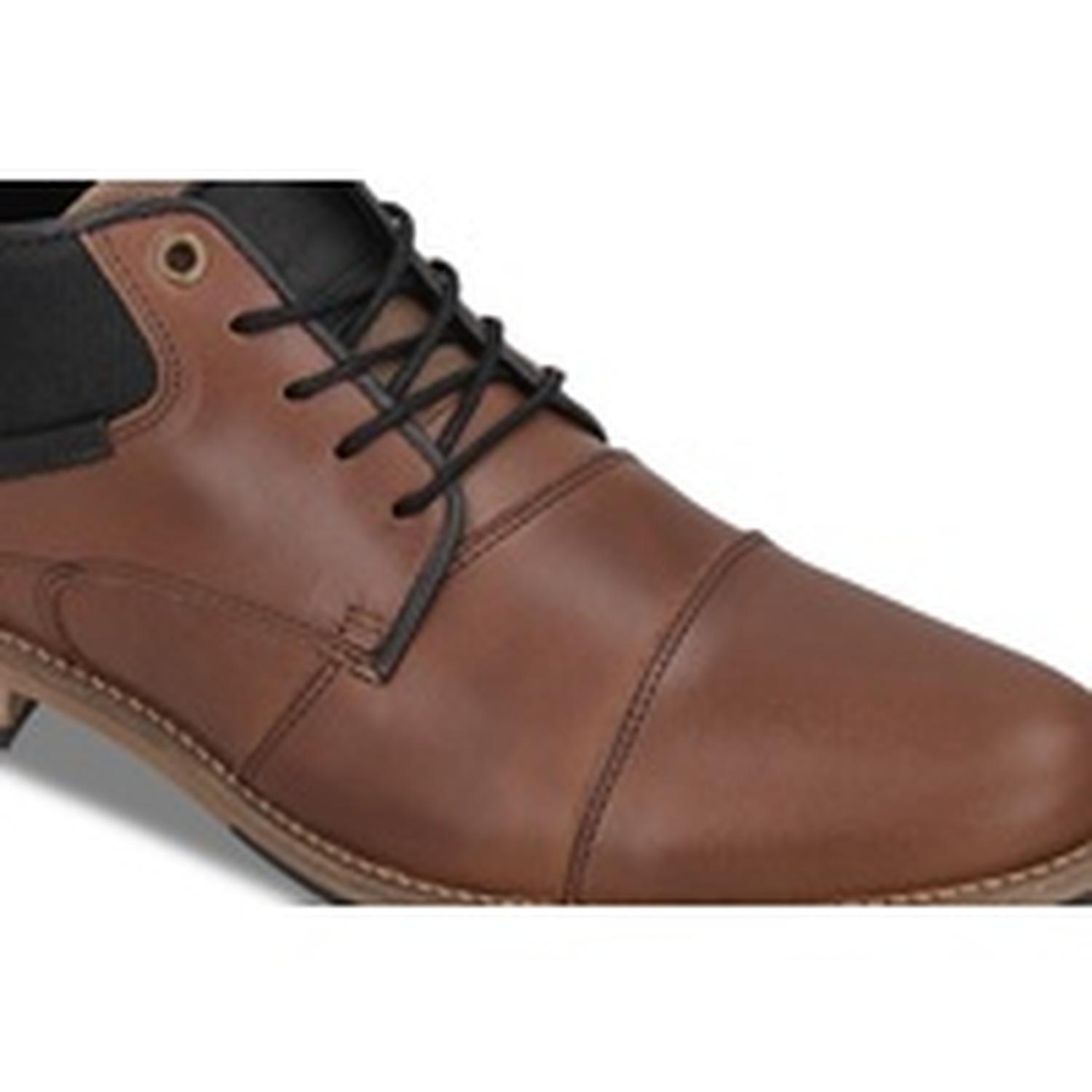 Botines Formal Casual Hombre Cuero Thoren-6-24 Brandy-3
