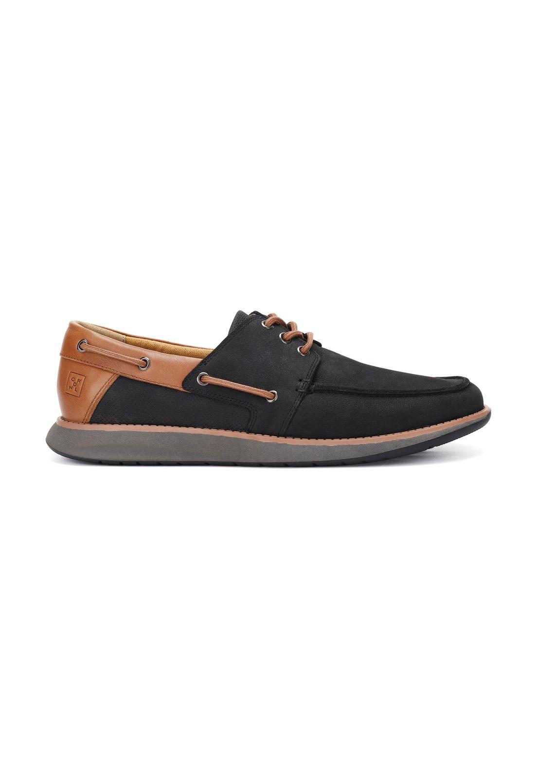Zapatos Hombre Cuero Reston-0-04 Negro Cardinale-1