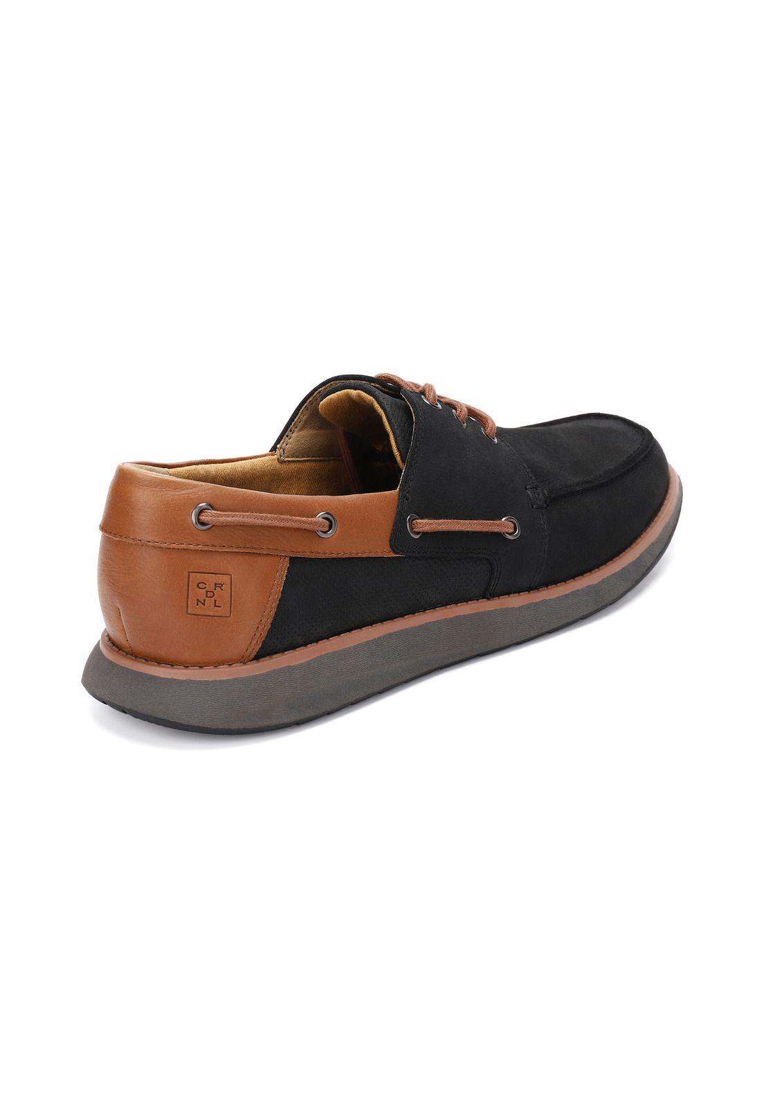 Zapatos Hombre Cuero Reston-0-04 Negro Cardinale-2