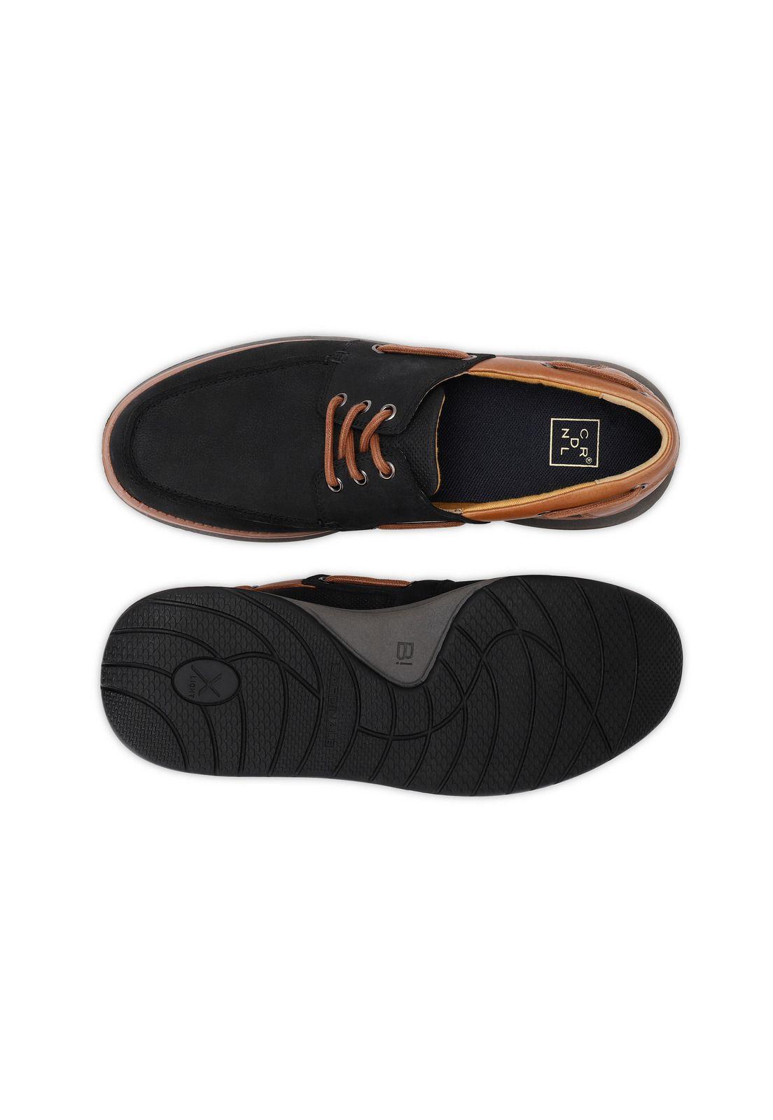 Zapatos Hombre Cuero Reston-0-04 Negro Cardinale-4