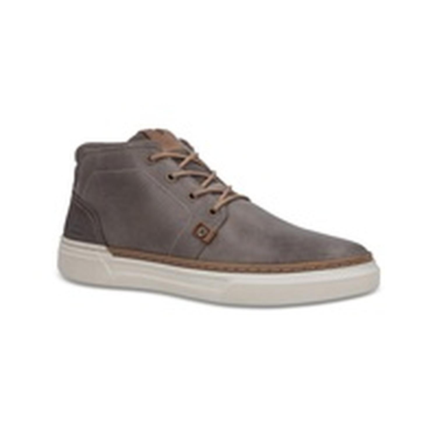 Zapatillas Urbanas Caña Alta Hombre Cuero Orbit-6-10 Gris Bullboxer-1