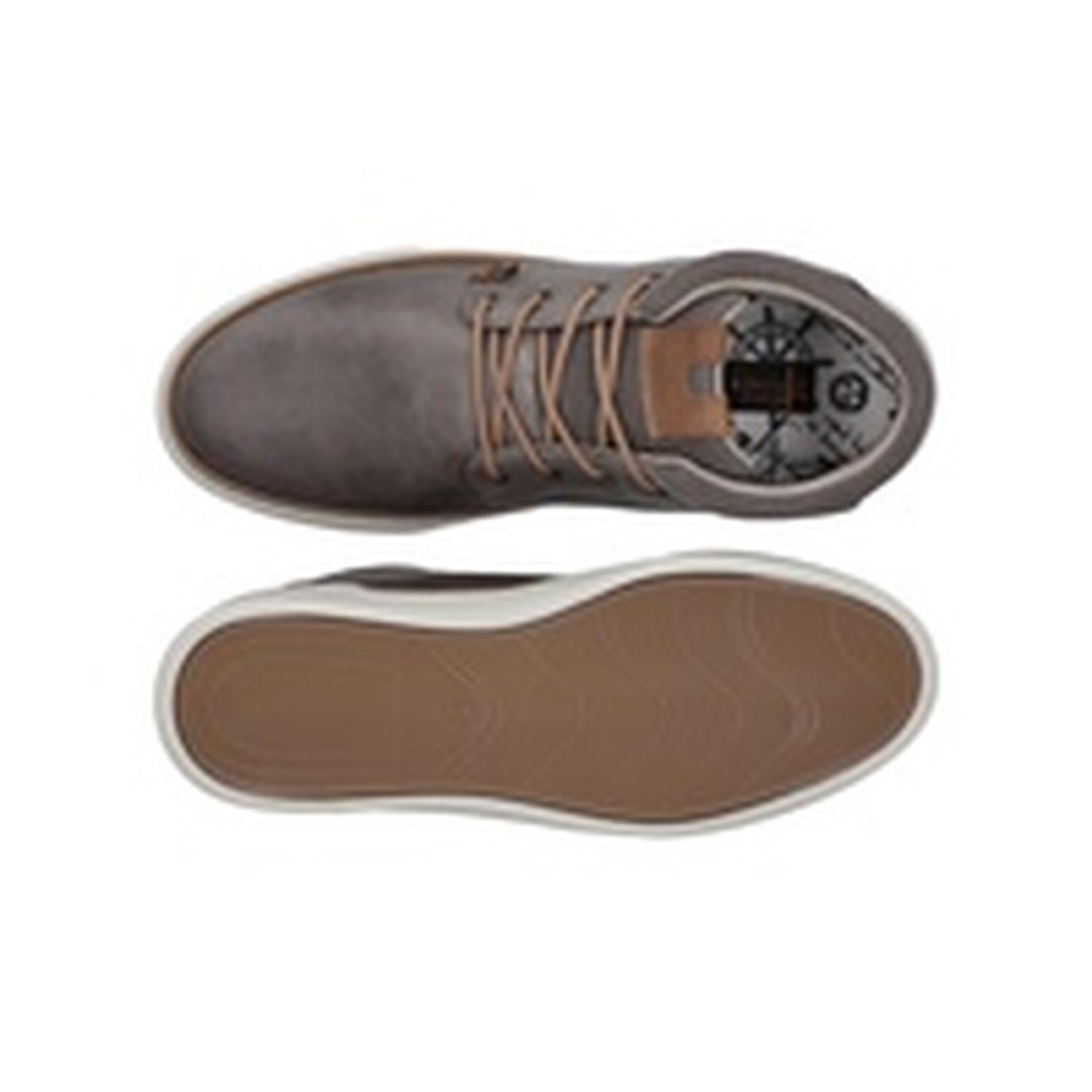 Zapatillas Urbanas Caña Alta Hombre Cuero Orbit-6-10 Gris Bullboxer-2