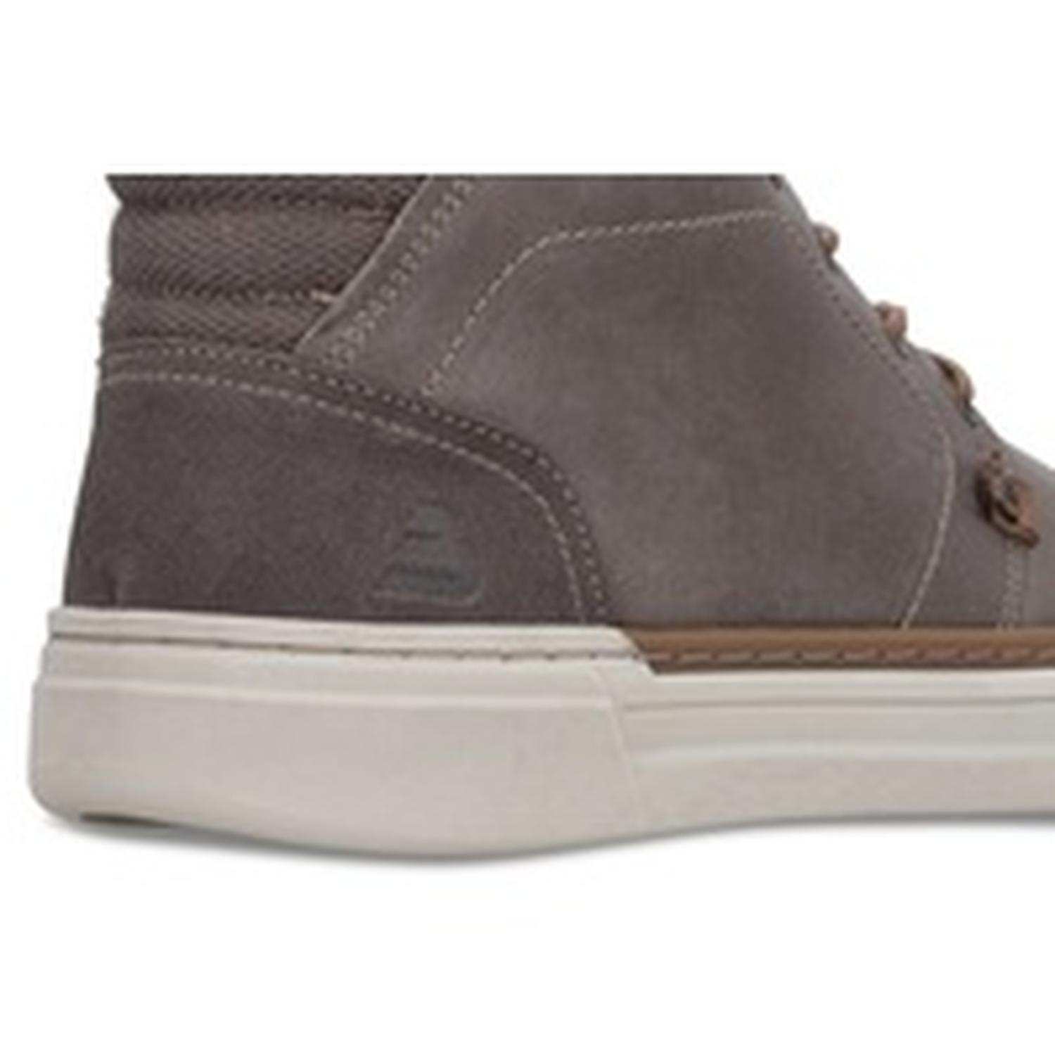 Zapatillas Urbanas Caña Alta Hombre Cuero Orbit-6-10 Gris Bullboxer-3