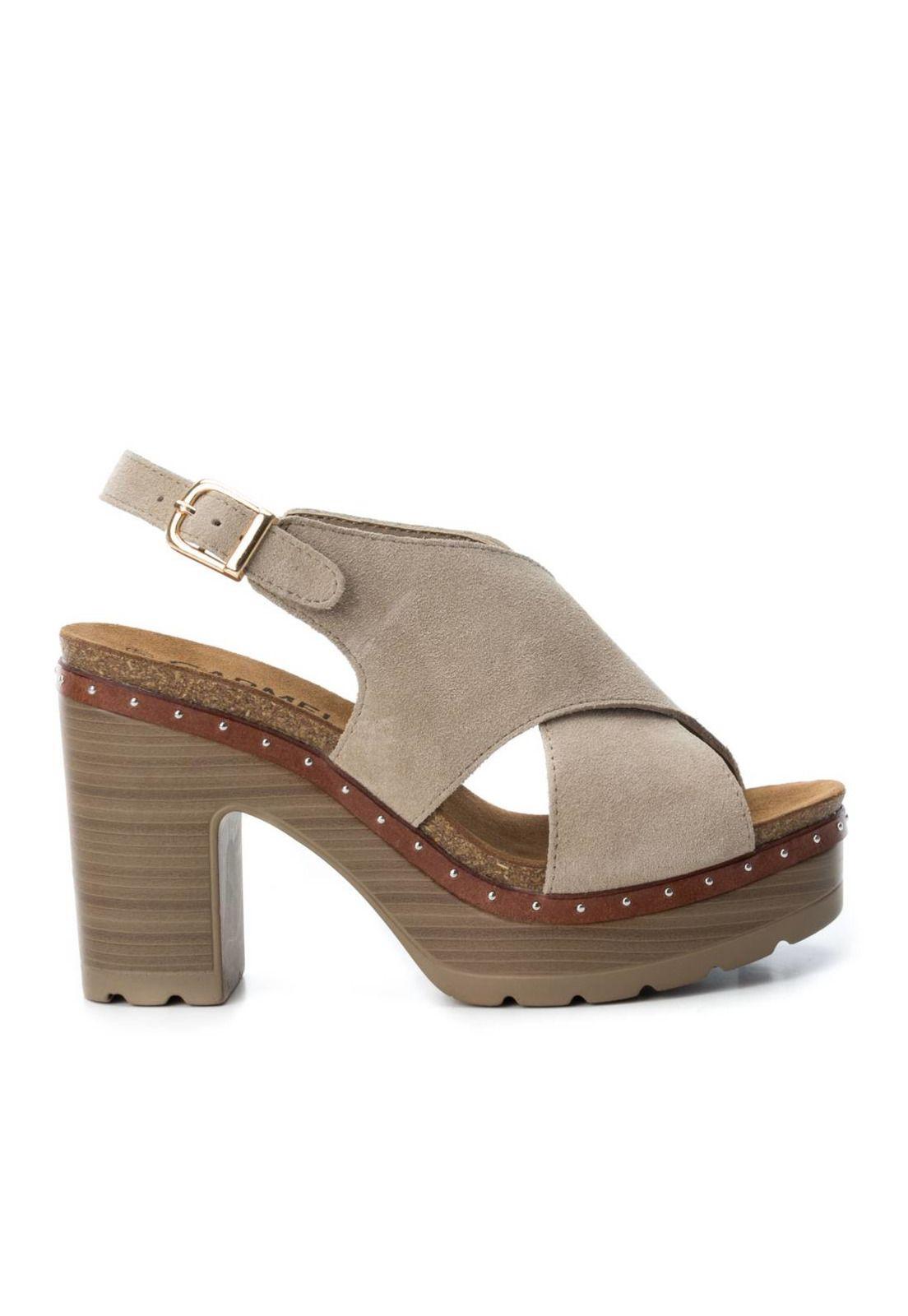Sandalias Mujer Lourdes Taupe Carmela-1