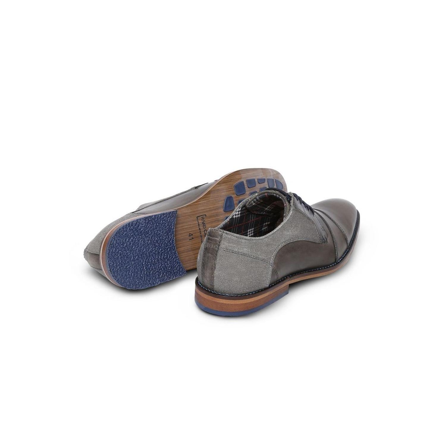 Zapatos Hombre Cuero Gris Ensley-0-05 Bullboxer-2