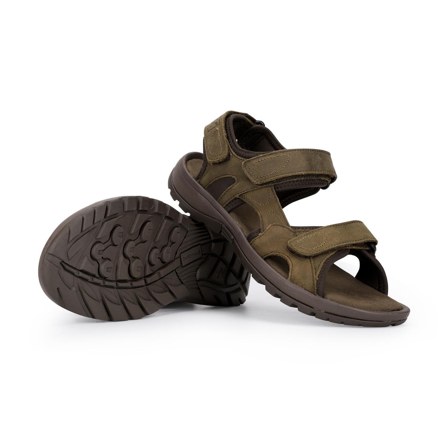 Sandalias Hombre Cuero Coastown-9-01 Taupé-5