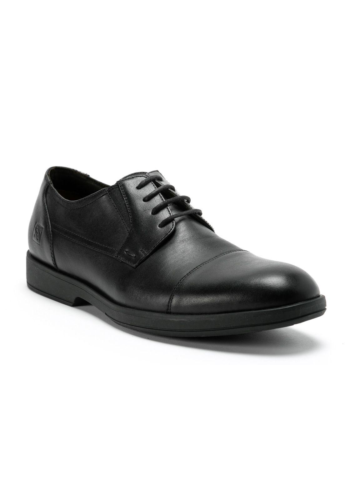 Zapatos Hombre Cuero 24 Flex Blisser-0-03 Negro Cardinale-0