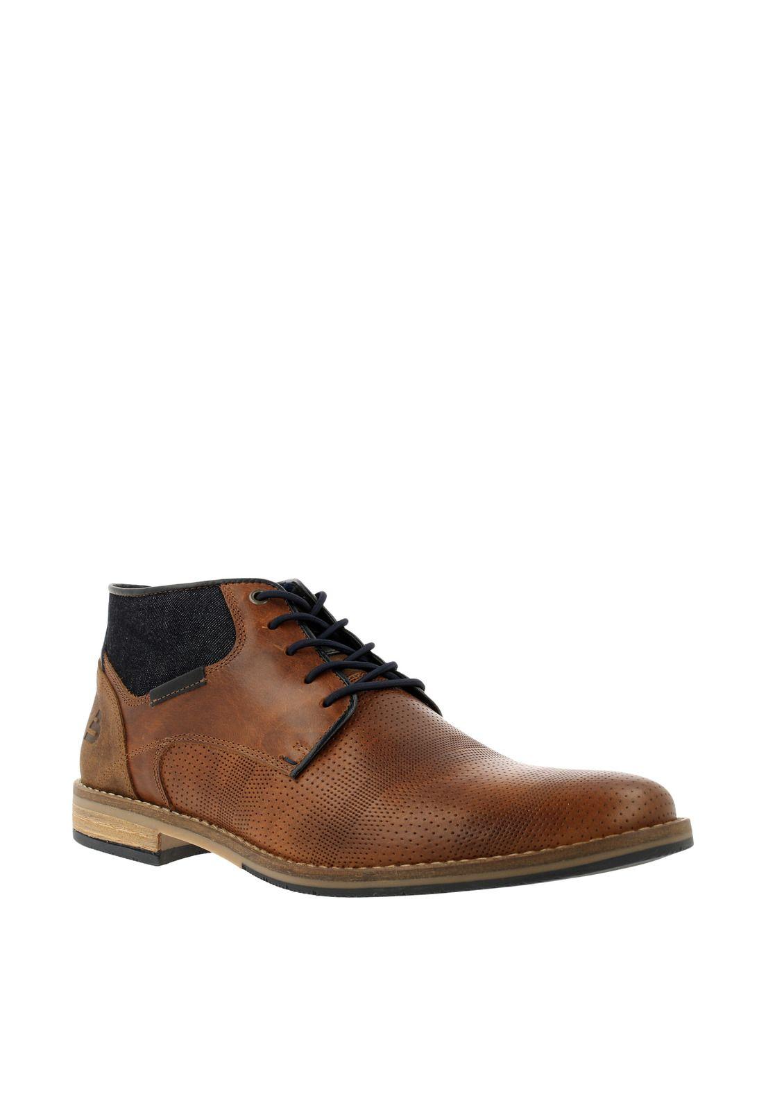 Botines Cuero Olton-6-84 Brandy-0